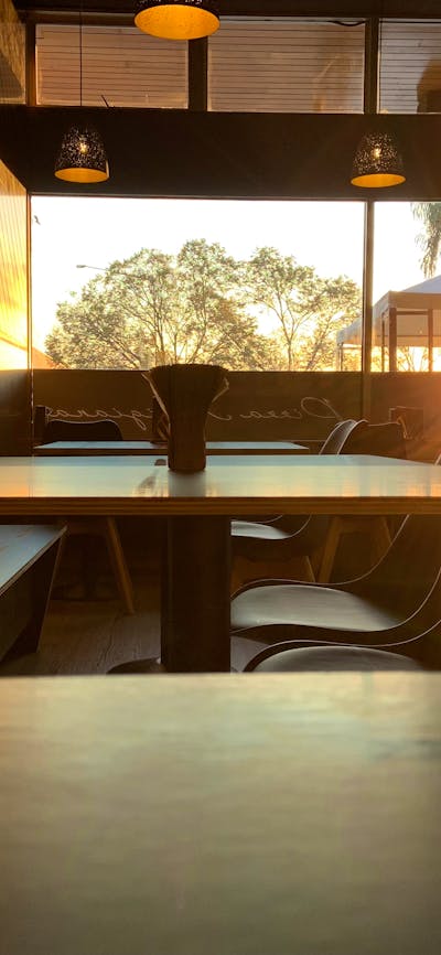 Artigiana Sunsets from the new dining room!
