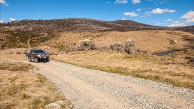 Four Mile Hut trail, Kosciuszko National Park. Photo: Murray Vanderveer
