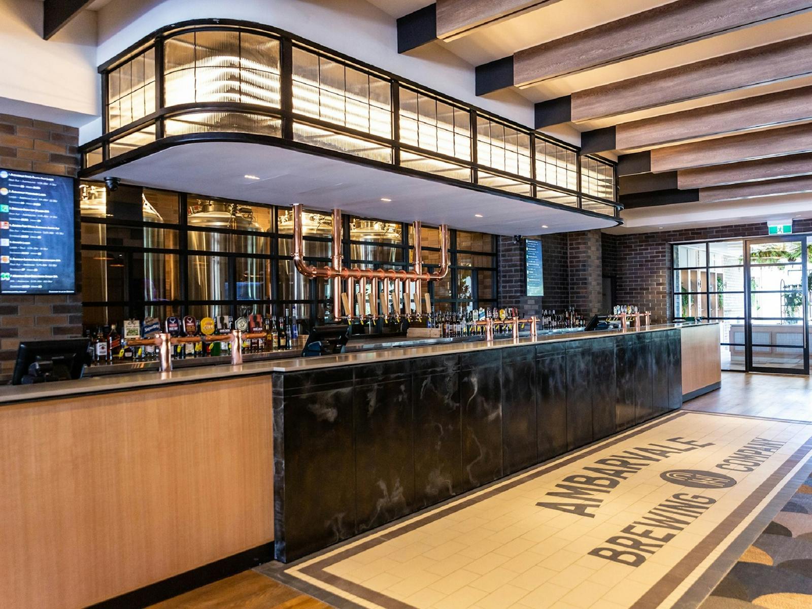 Bar at Ambarvale Brewing Co