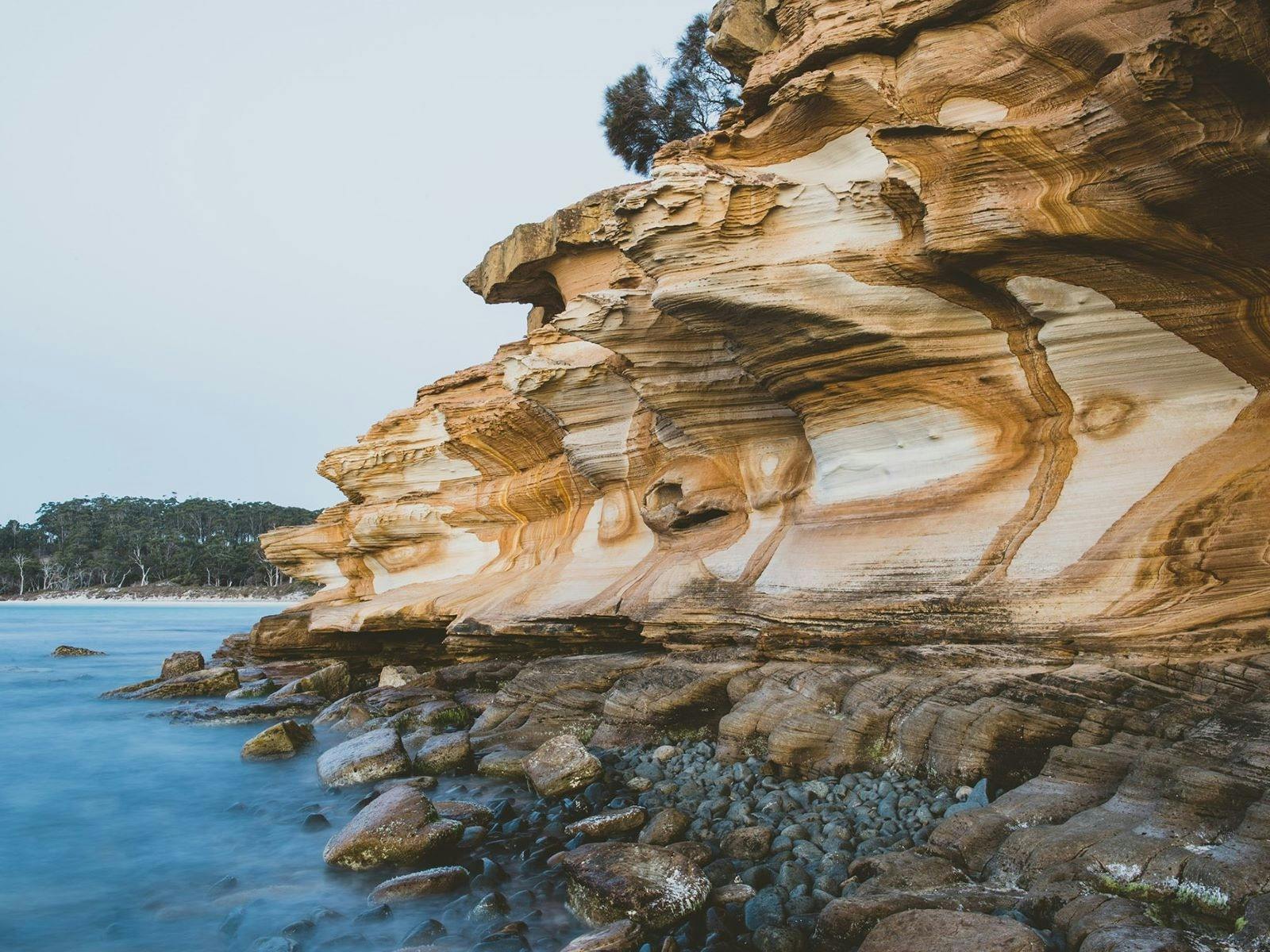 Painted Cliffs, Maria Island - Great Short Walk