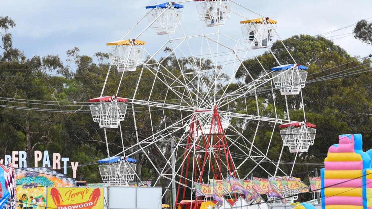 Ferris wheel at the Stanthorpe Show