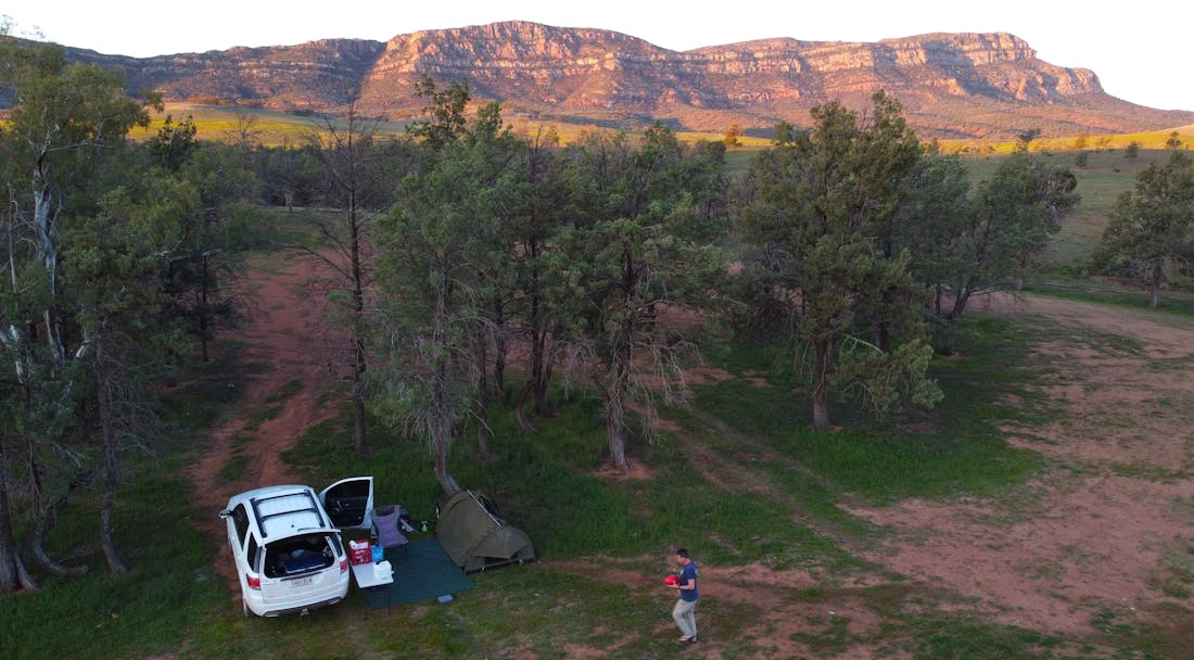 Rawnsley Park Station, Bush Camping Unpowered Site Flinders Ran...