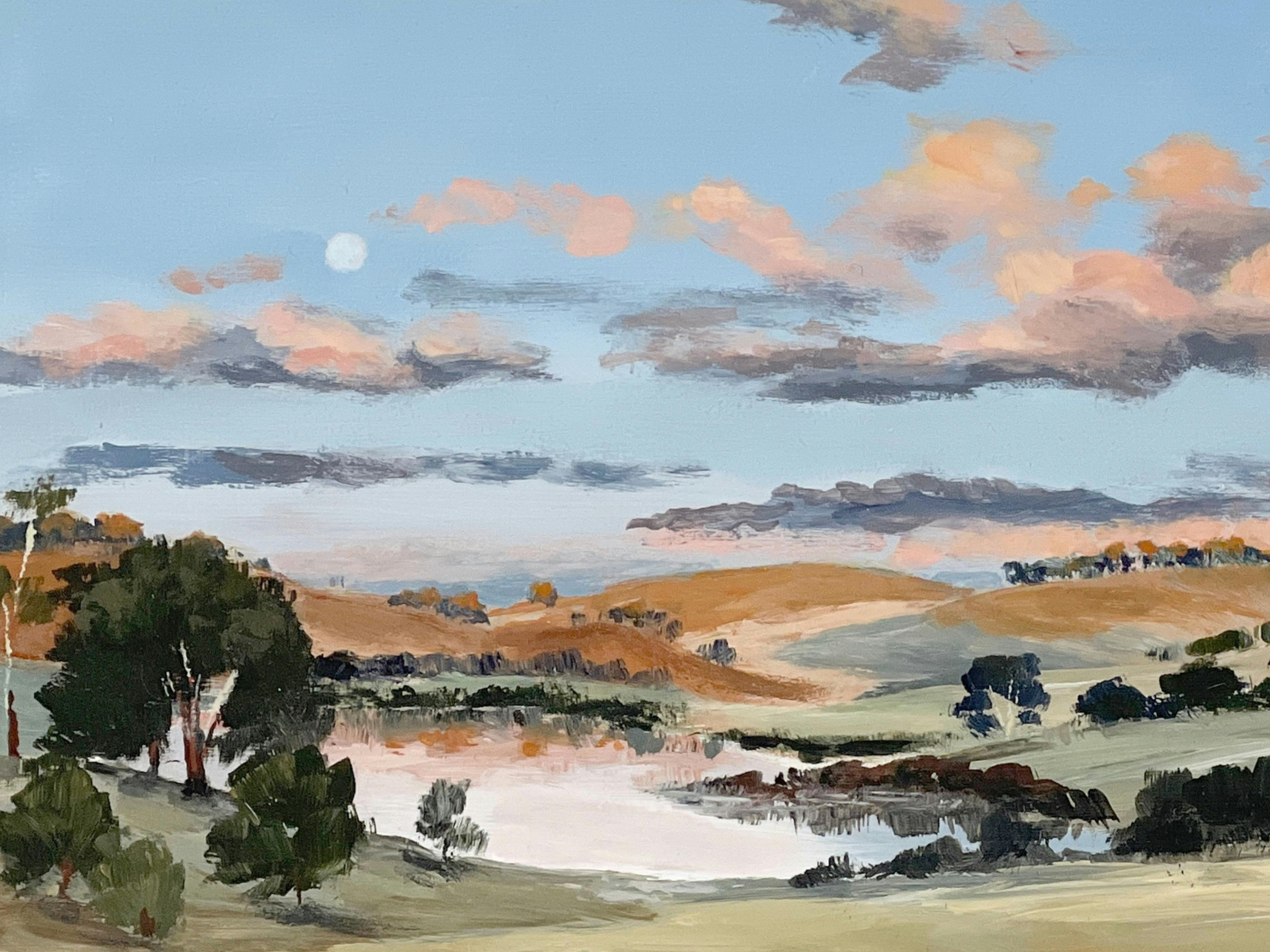 Suma Park Dam by moonlight