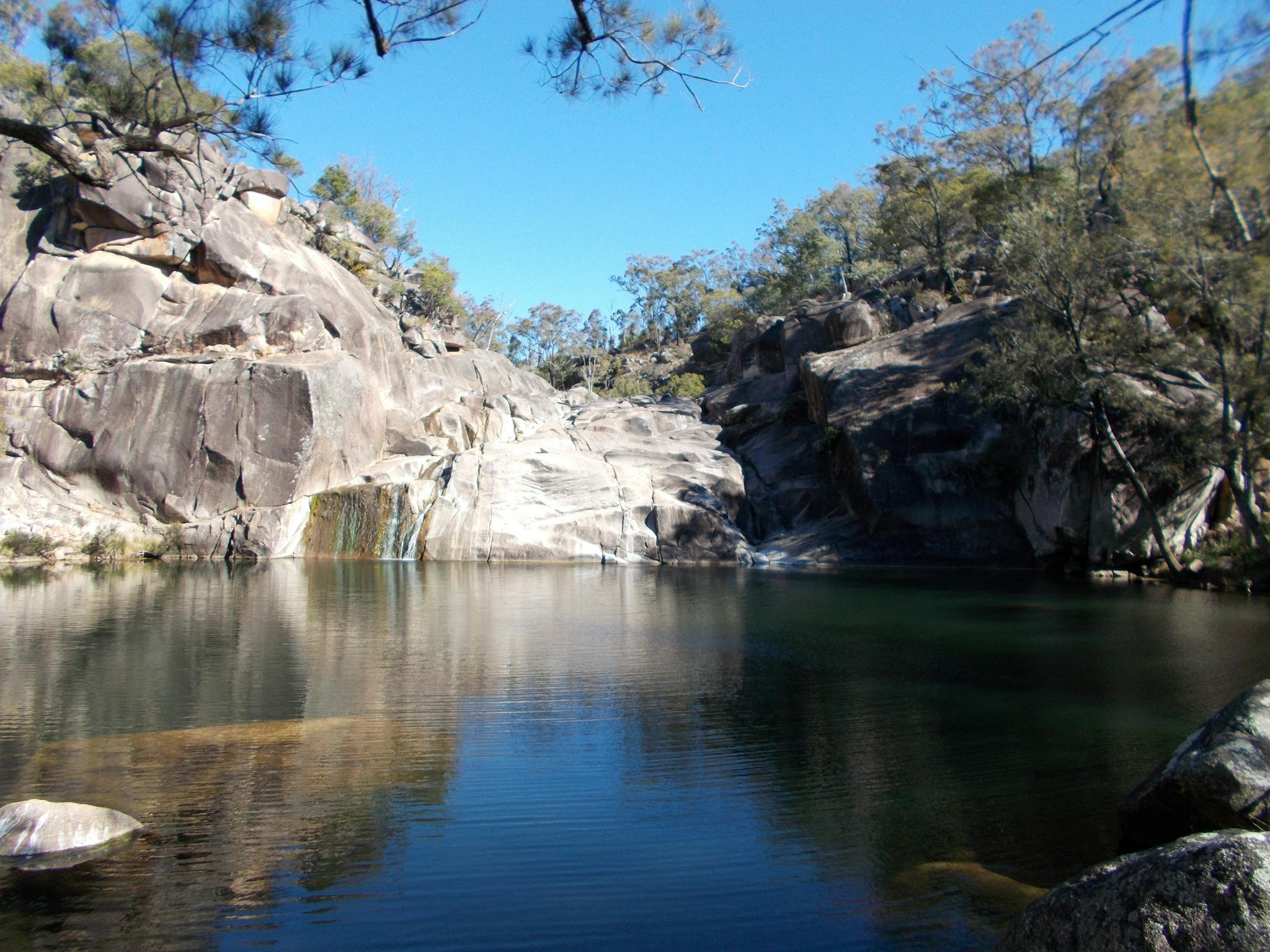 Maidenwell Coomba Falls swimming hole