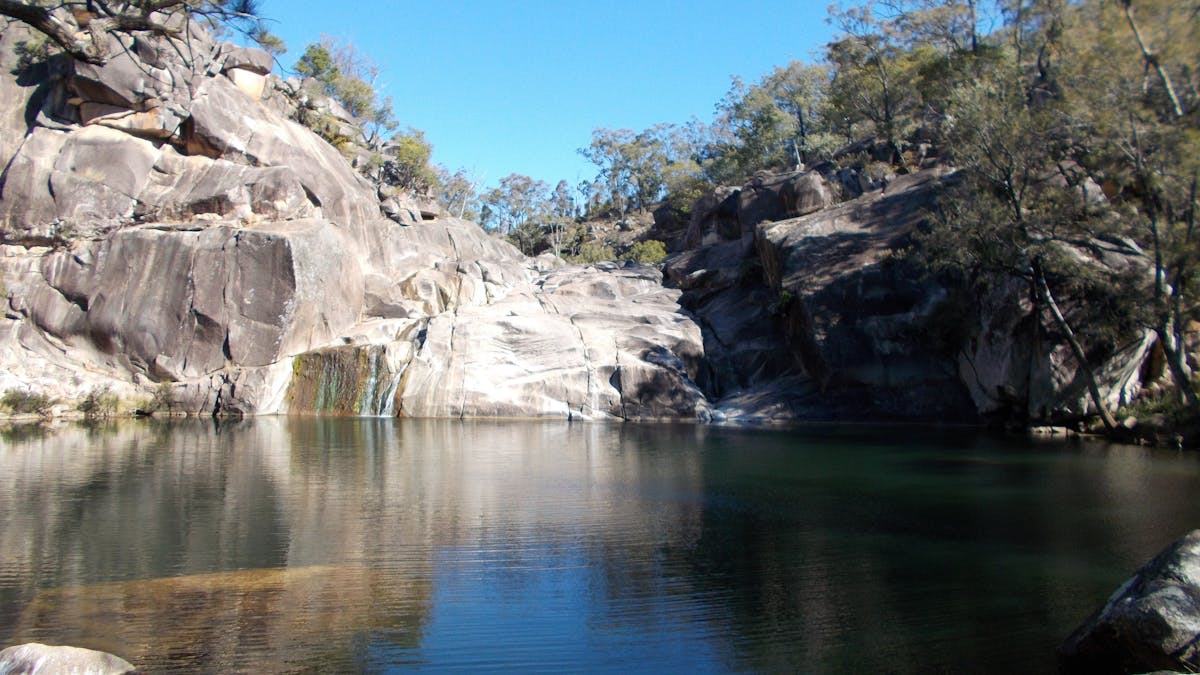 Maidenwell Coomba Falls swimming hole