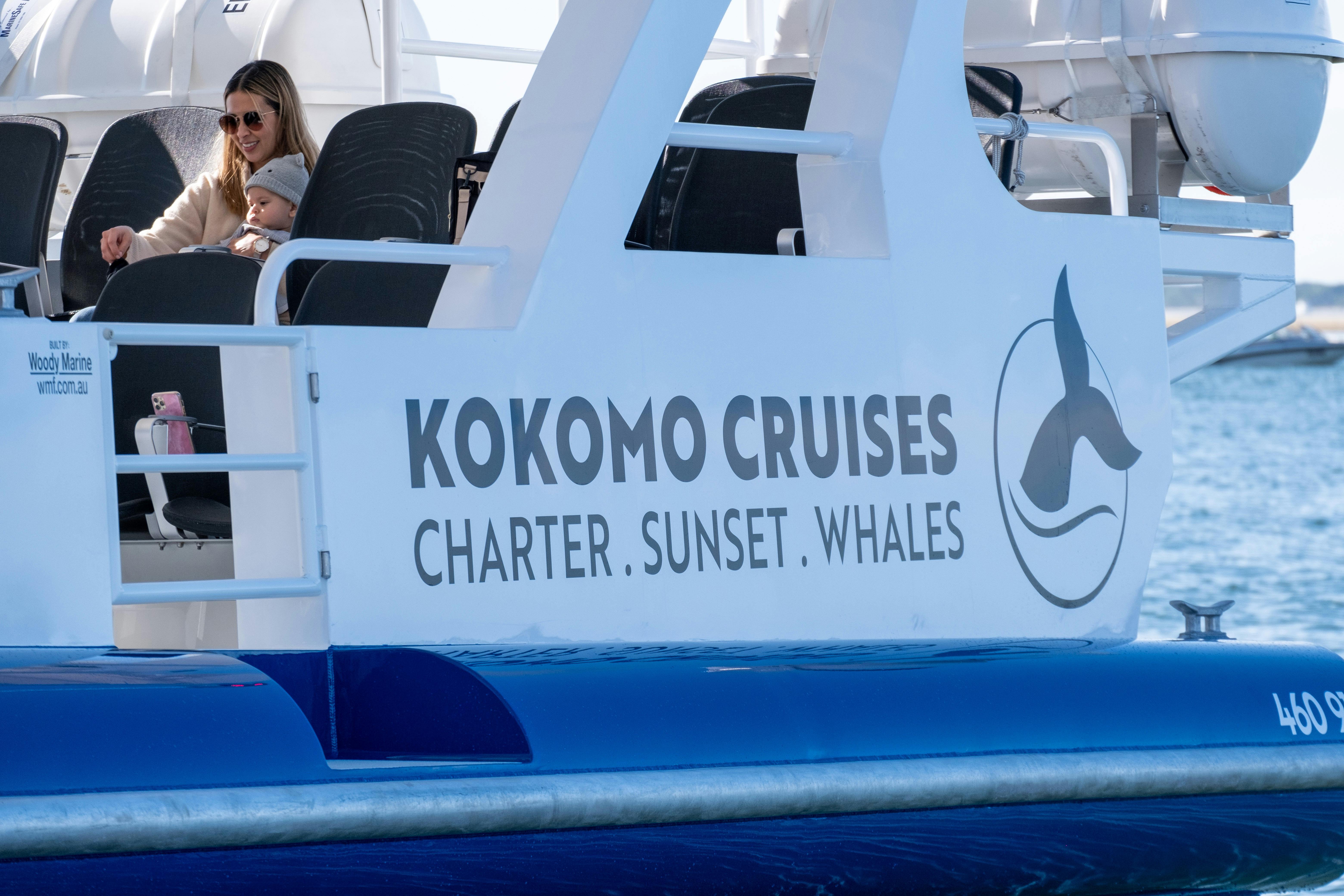 Kokomo is the largest and newest Whale Watching RIB in Australia