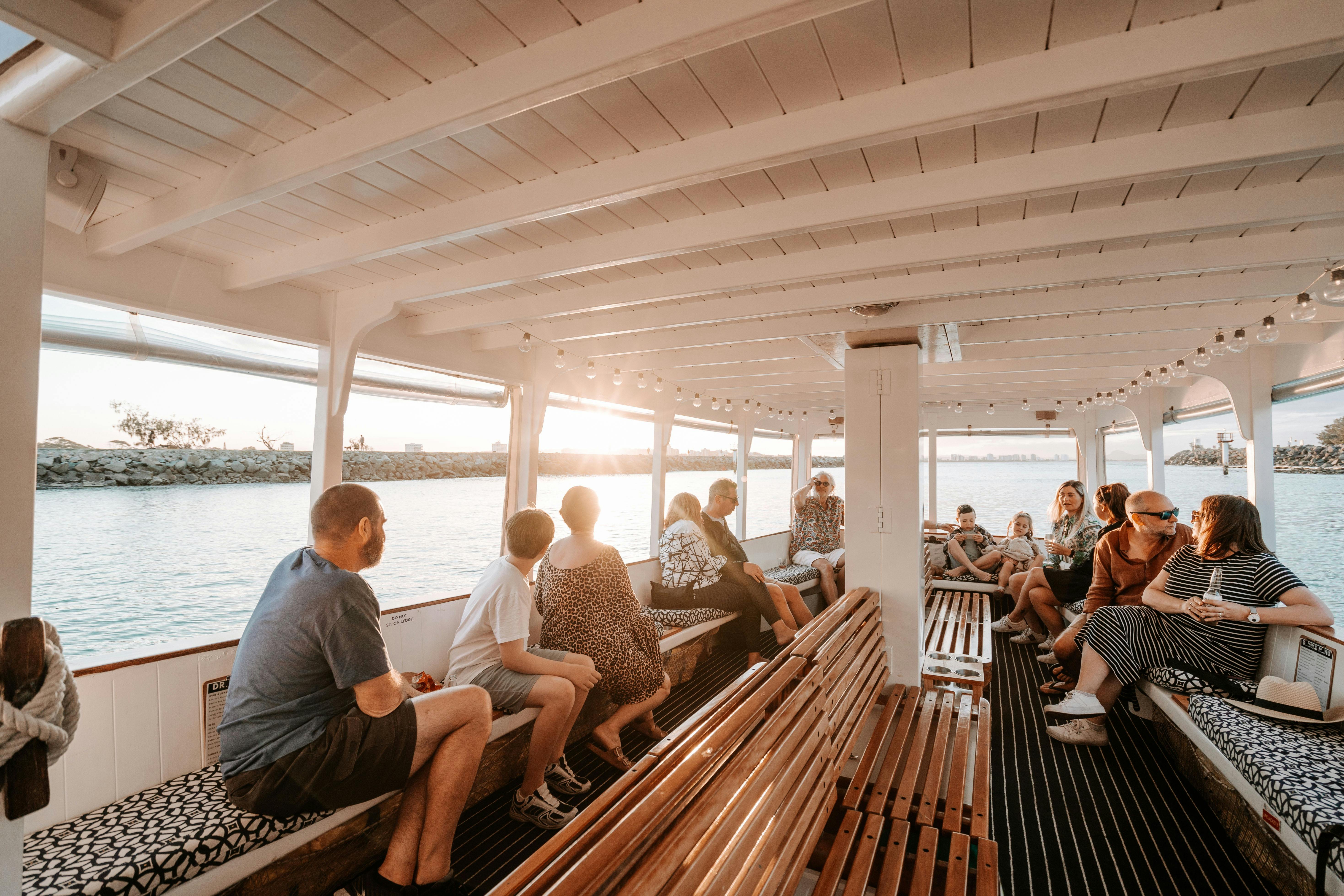 Sunset Cruise onboard the Mooloolaba Canal Cruise