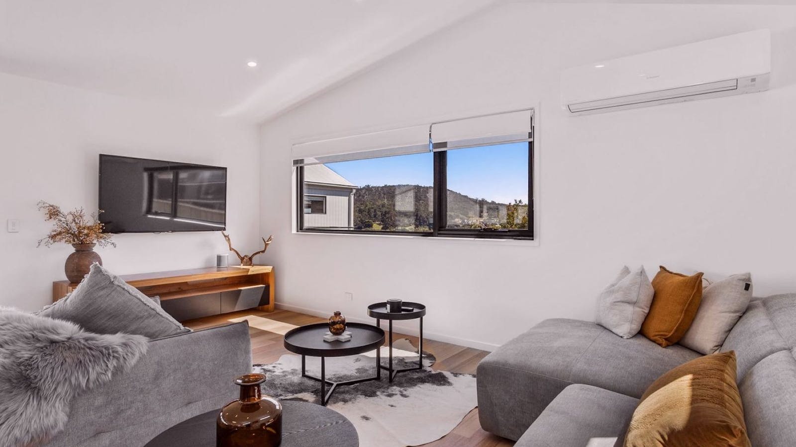 Comfy lounge with Smart TV