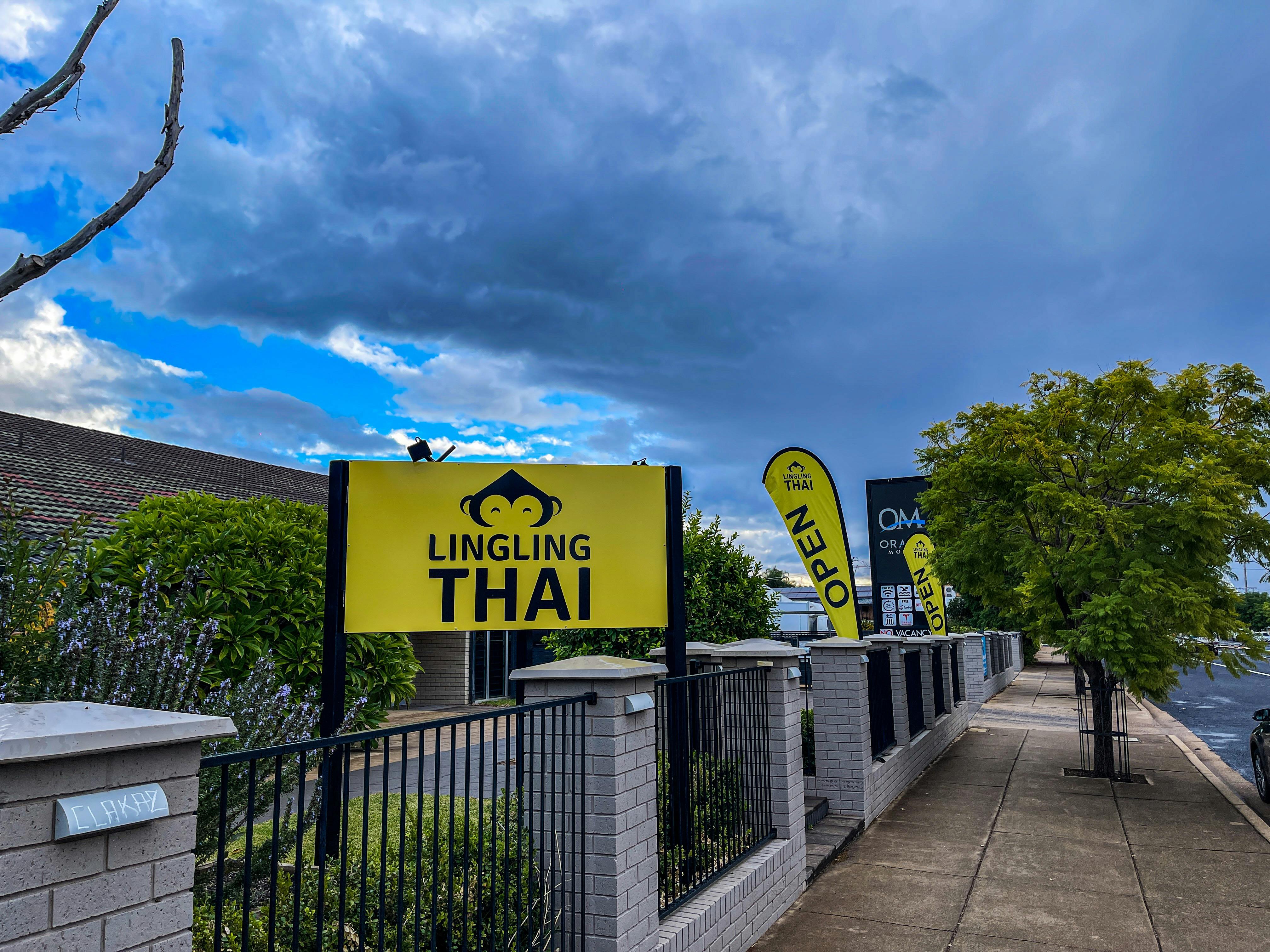 Front of venue