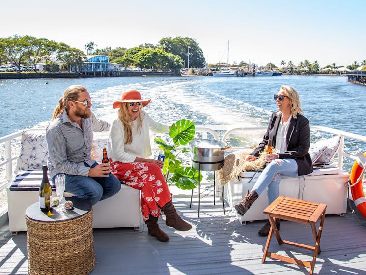 Tweed  River  Lunch Cruise to Husk Distillers with Tweed Eco Cruises the best day tour to Husk
