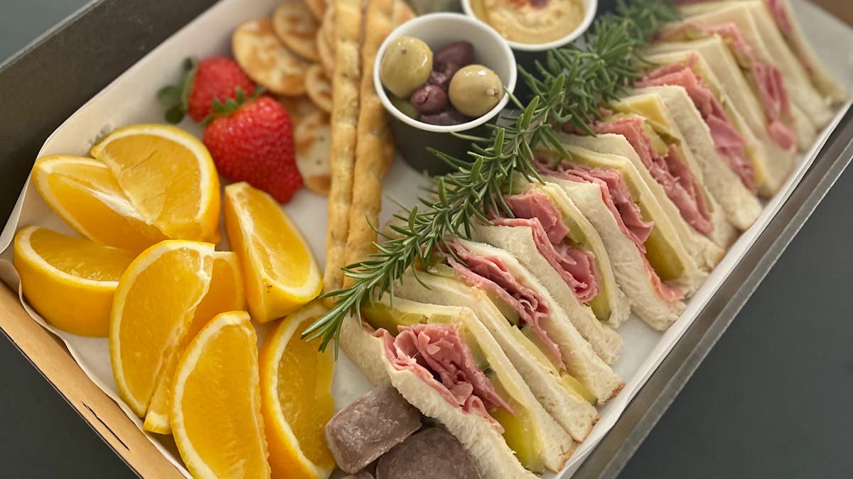 Picnic Society’s  sandwich box with signature sandwiches