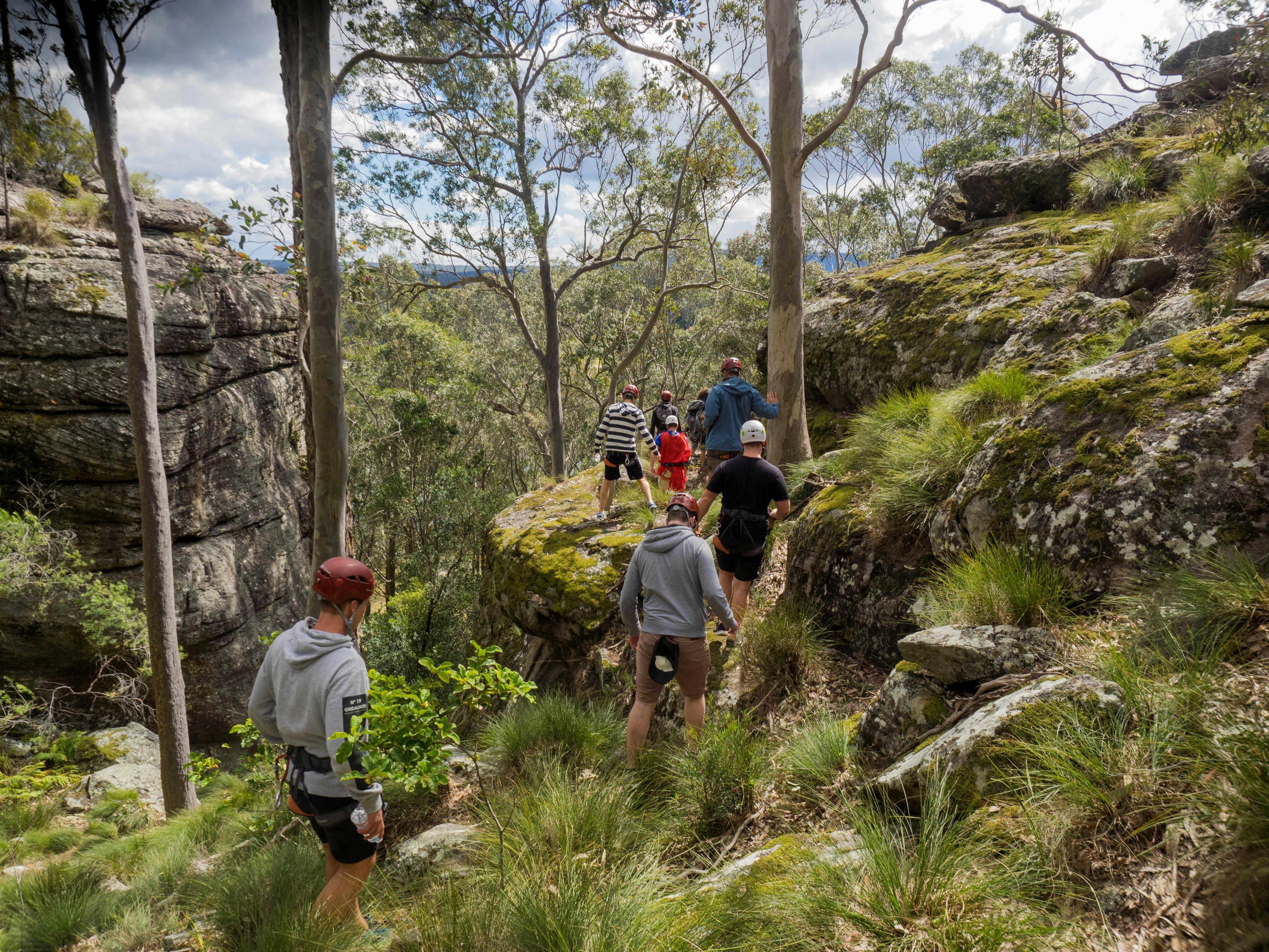 Nowra Shoalhaven South Coast Rock Climb Abseil Adventure things to do Fun challenge bucks ideas
