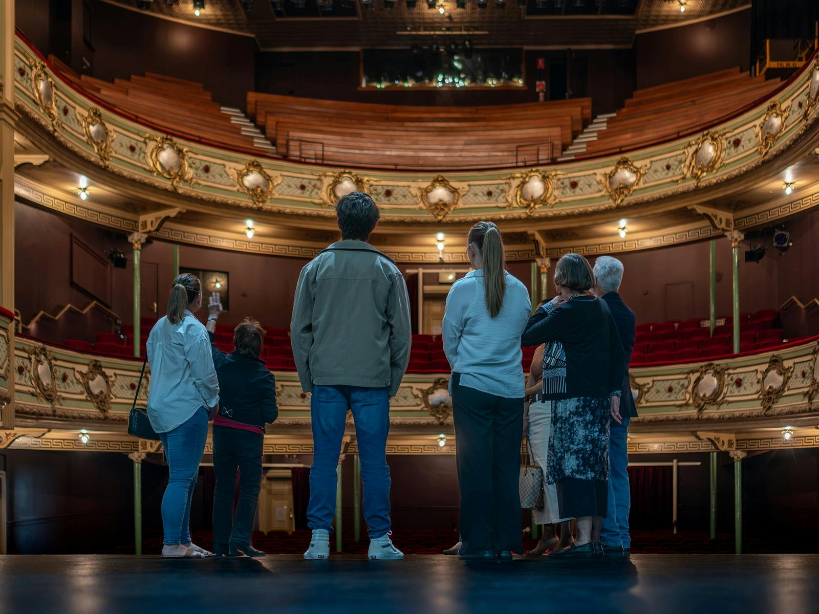 Behind the scenes Theatre Royal tour image