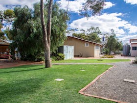 Pathway leading from campground to Toilets/showers
