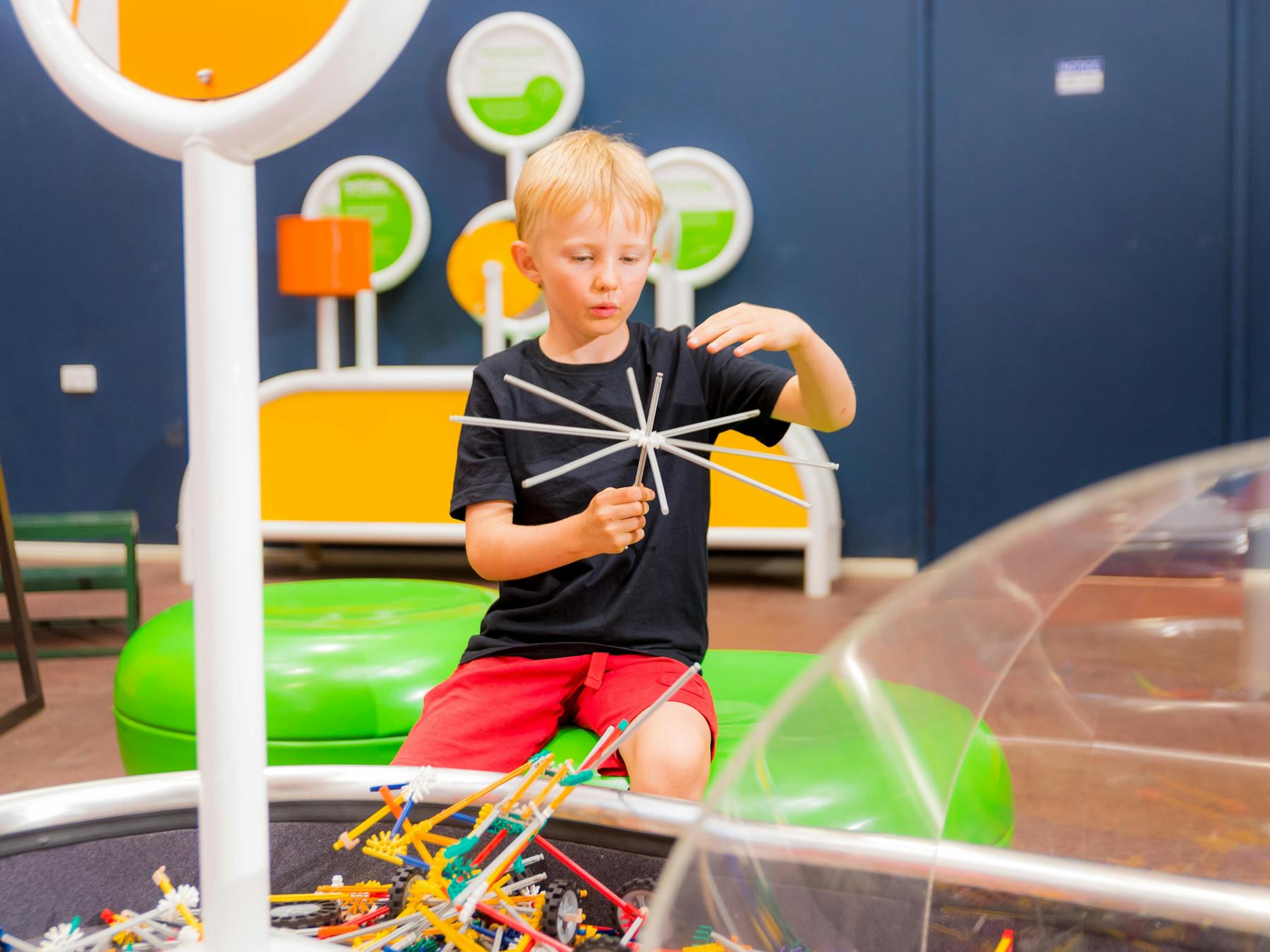 Science of toys exhibit