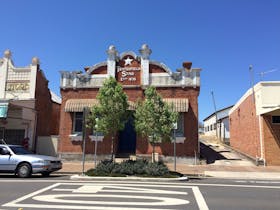 Old Tenterfield Star Building, part of the Tenterfield Soundtrails Walk