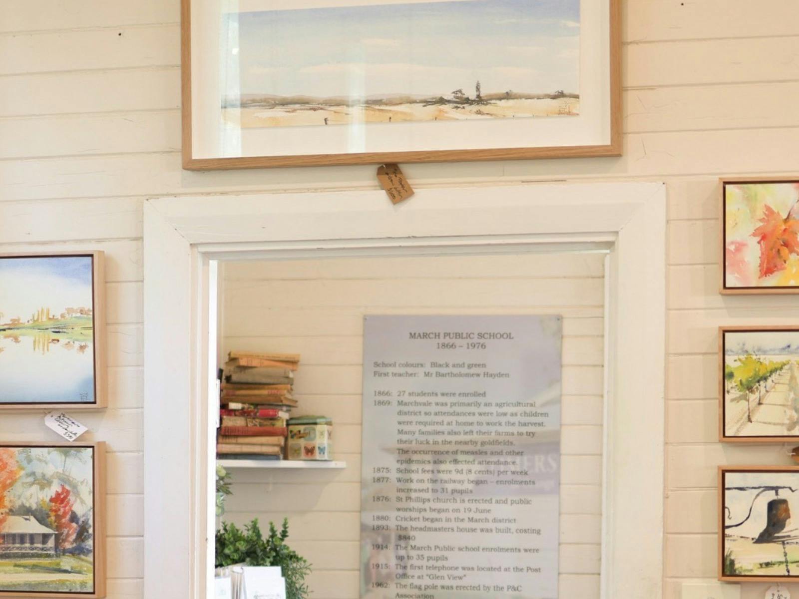 Watercolour Paintings, Mortimers Wines