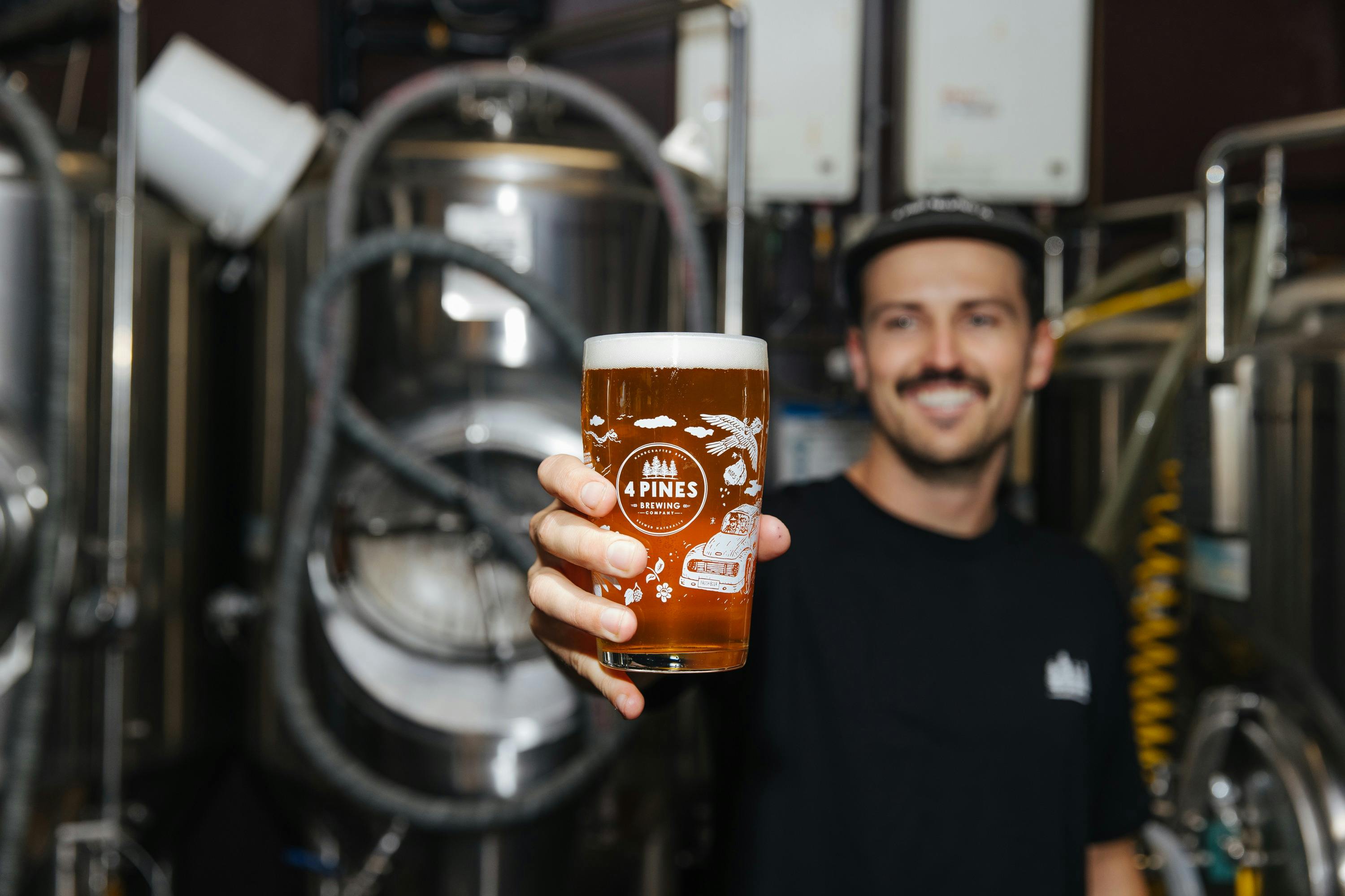 Brewery tours available weekdays and Saturday