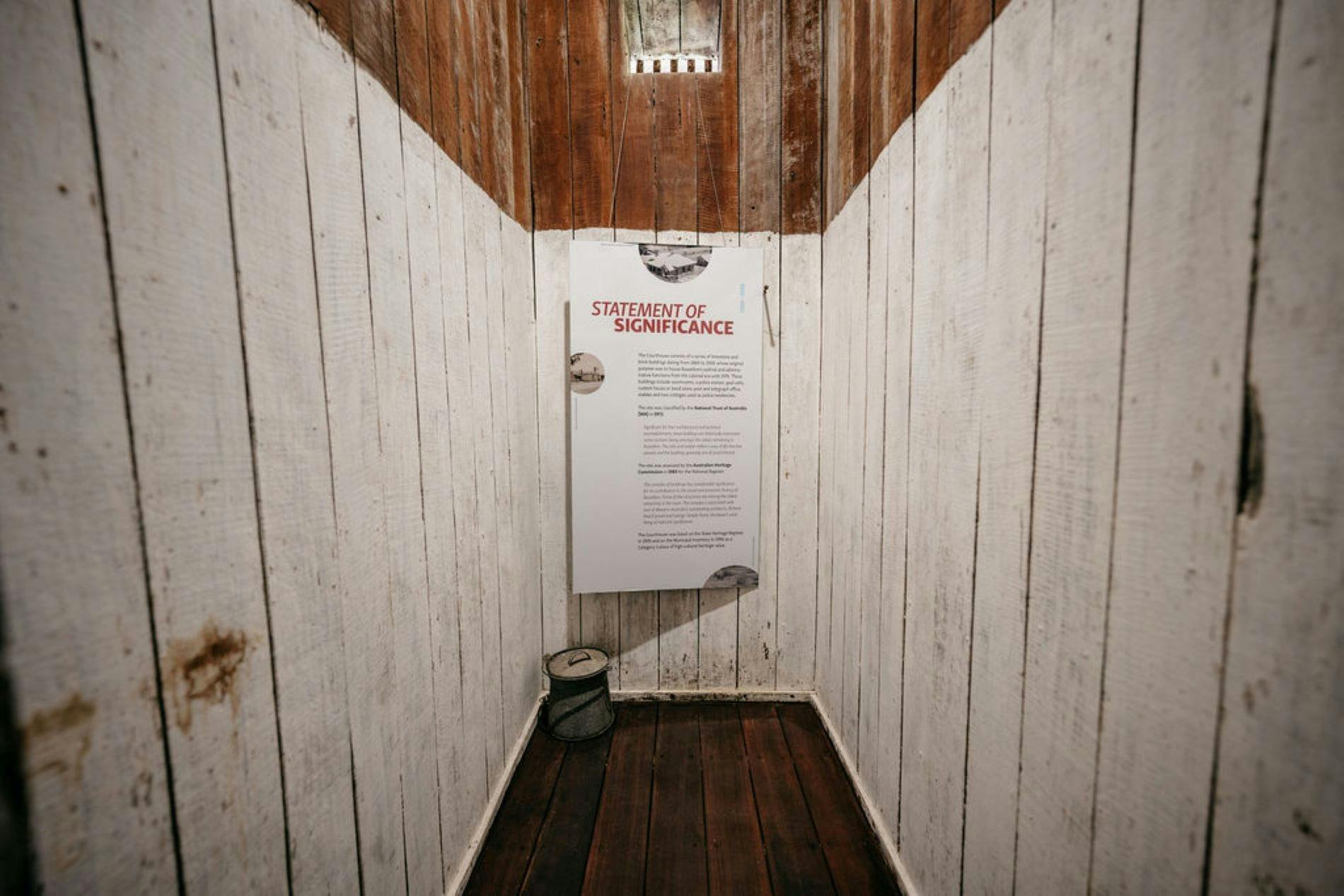 Gaol Cell, Old Courthouse Complex