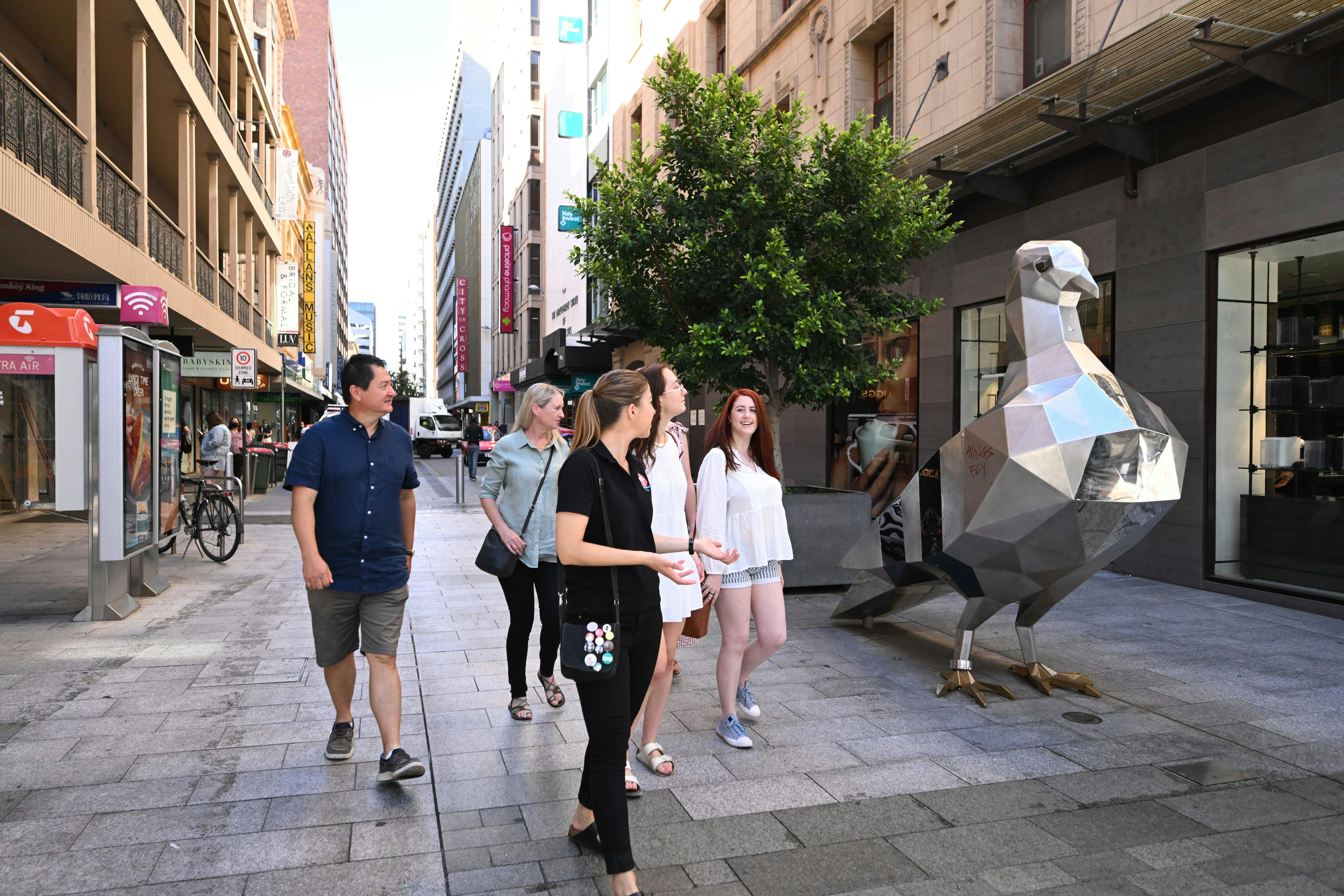 See unique public art on the Welcome to Adelaide tour.