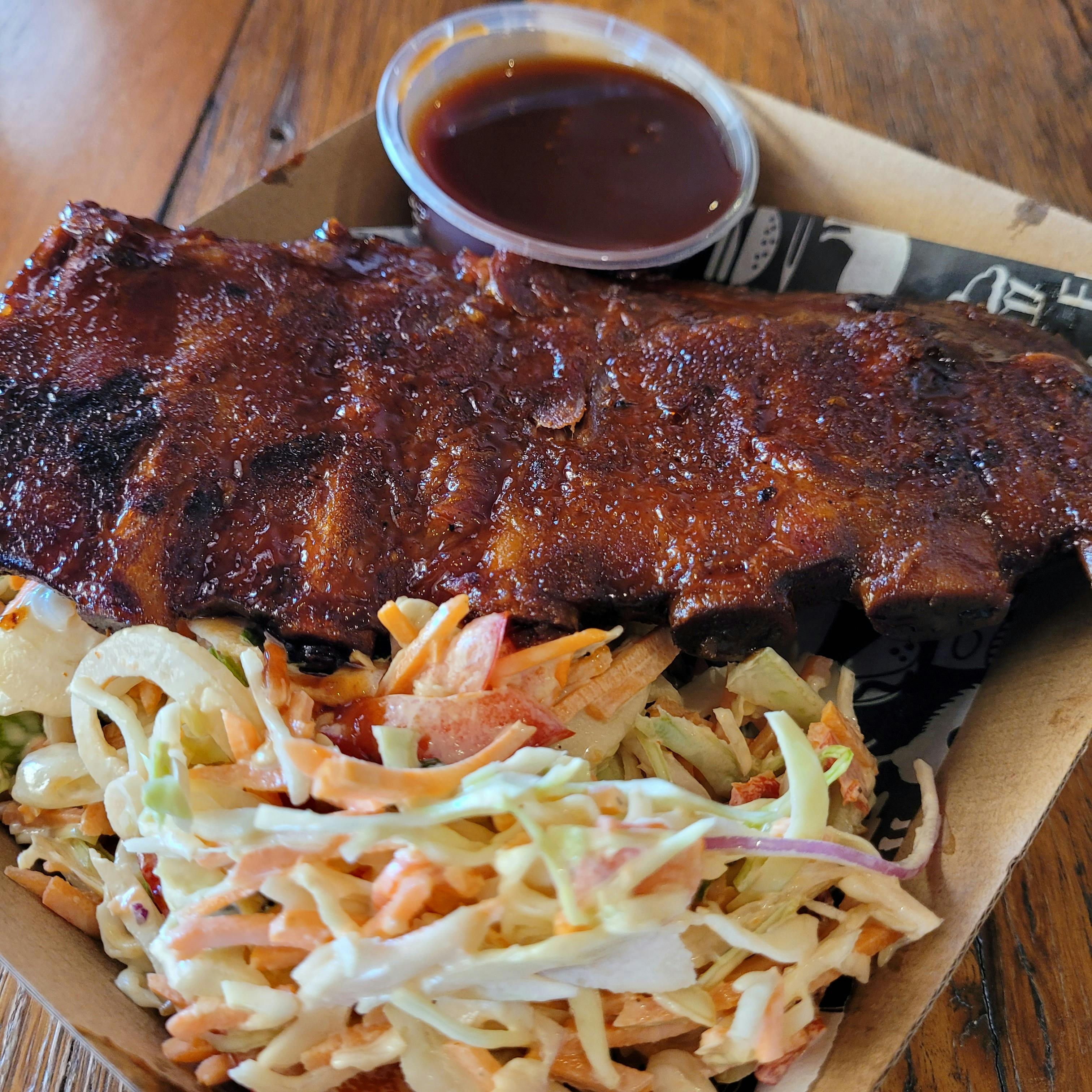 Low and Slow Smoked Ribs