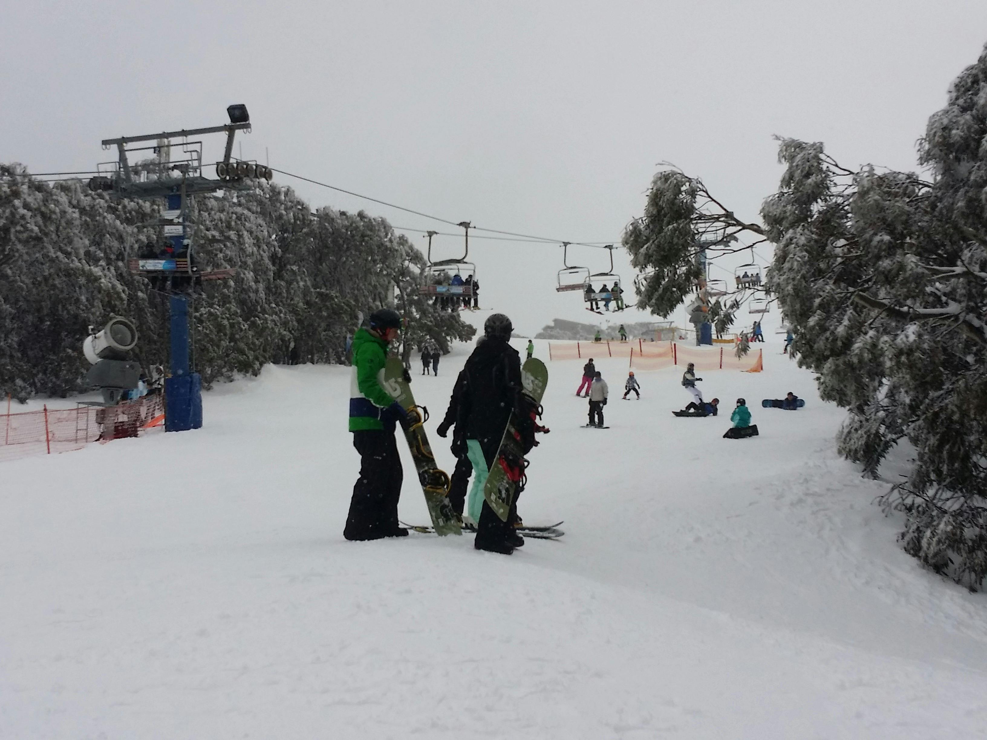 Getting ready for the slopes