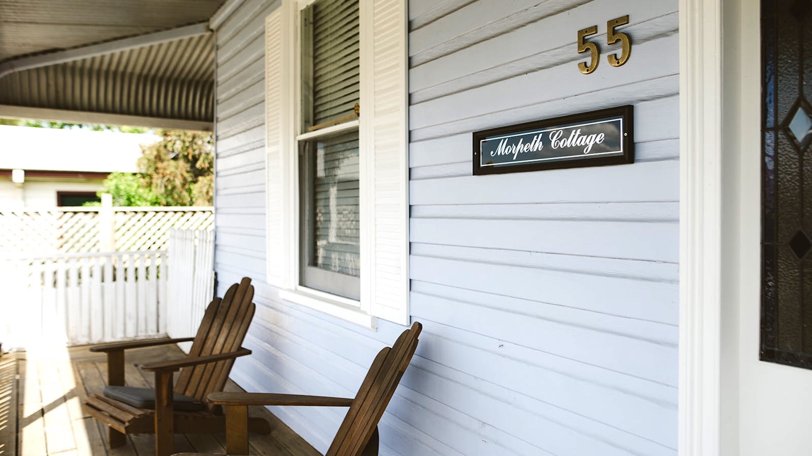 Wrap around verandah with sitting nooks to relax and take in the quiet country