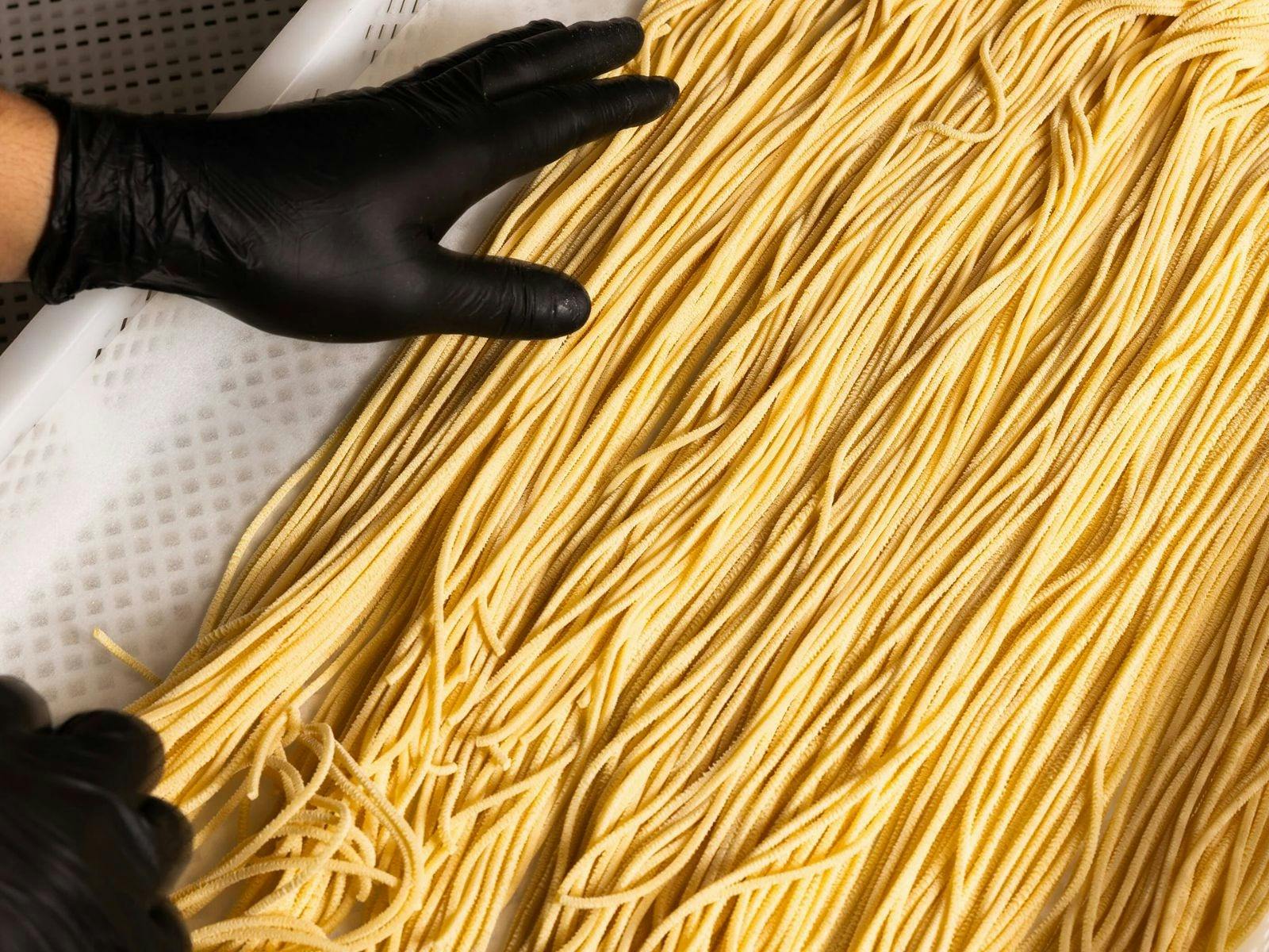 Fresh pasta at Pasta Buoy