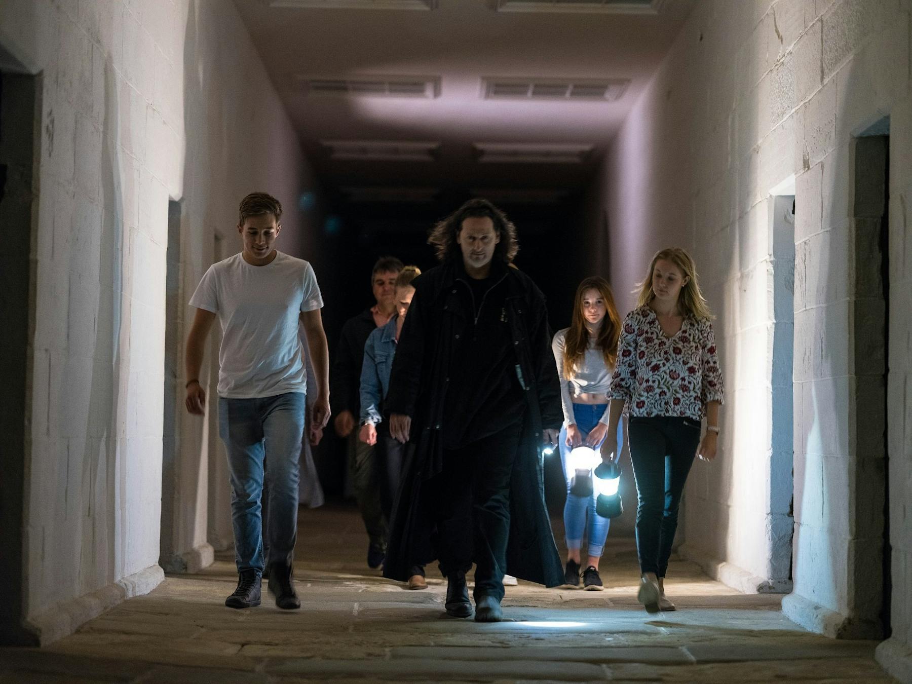 Roaming the corridors within the Separate Prison as part of a Ghost Tour