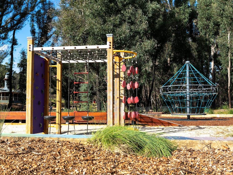 Children's playground at the Garden