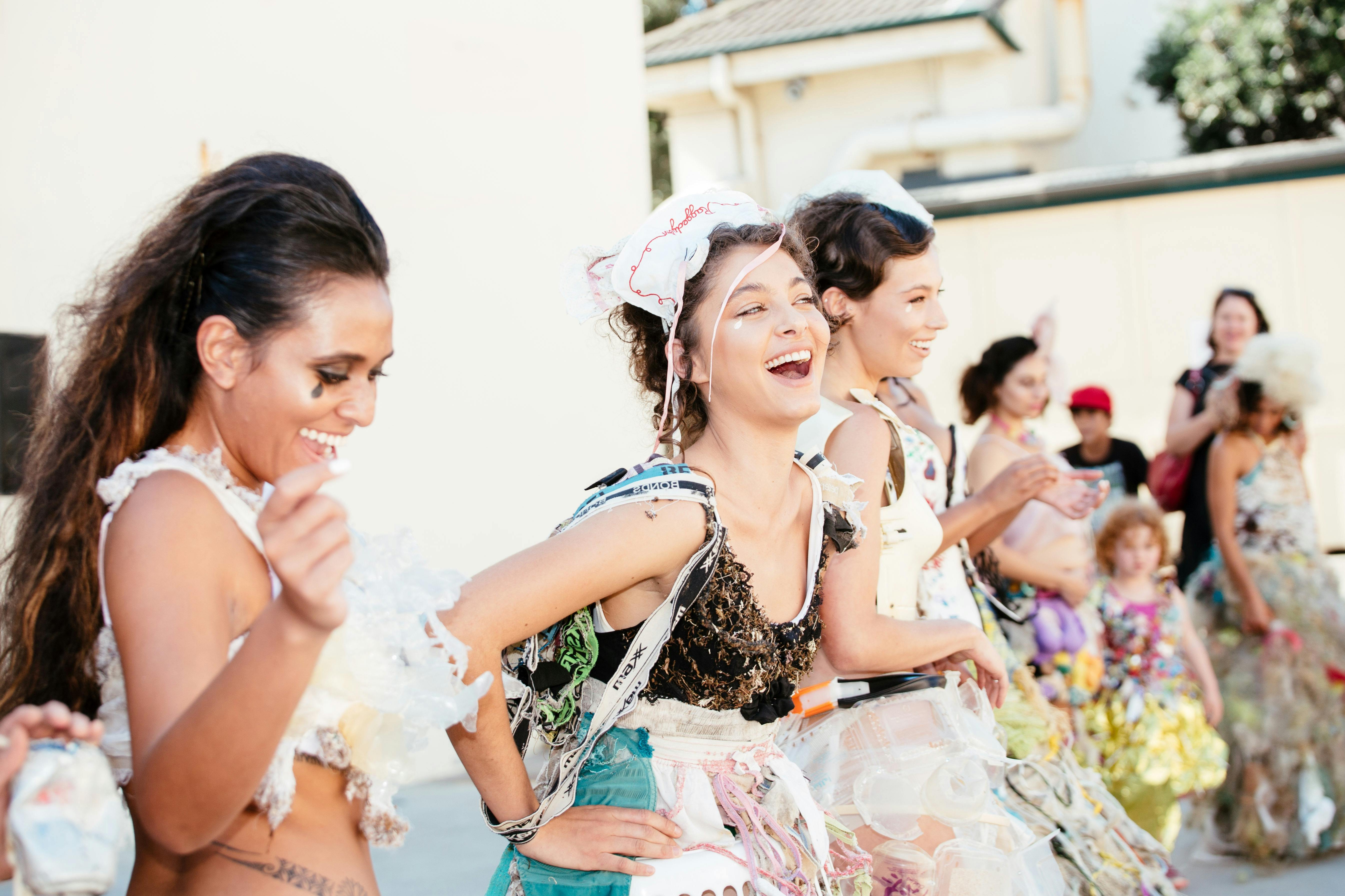 Trashion parade