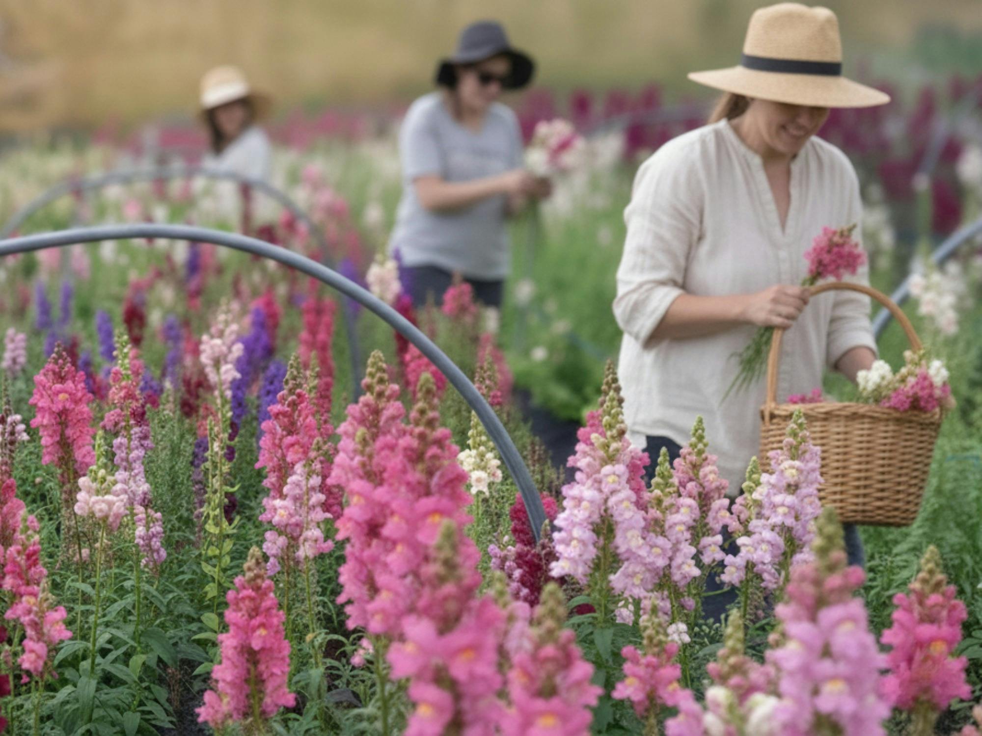 Brunch Among the Blooms - Snapdragons @ Bloom Into You Flower Farm