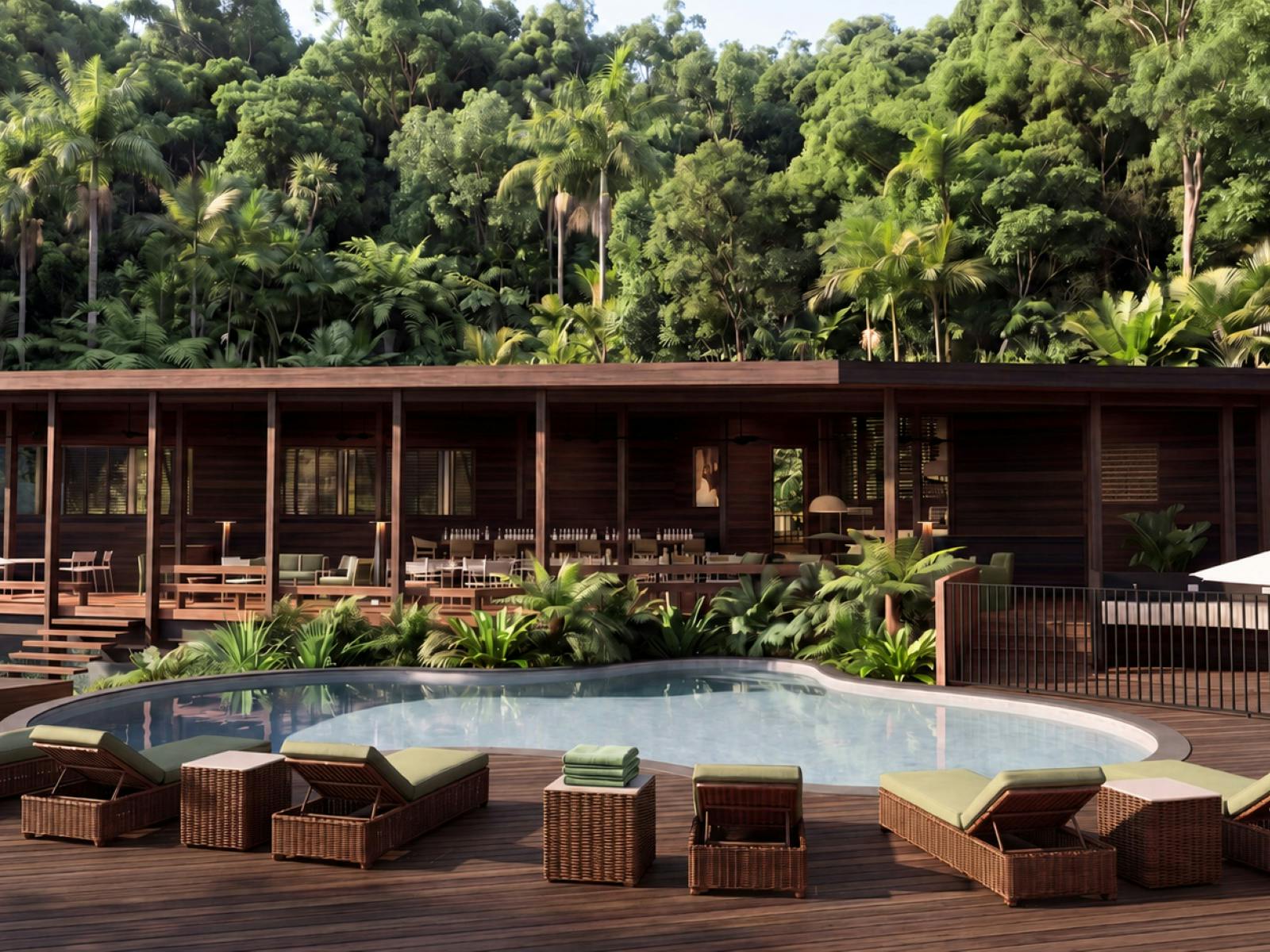 Ever Bloomfield Main Lodge, Pool and Casual Dining Ever Bloomfield Main Lodge, Pool and Casual Dining