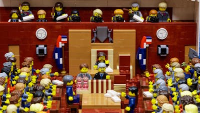 LEGO Senate Chamber