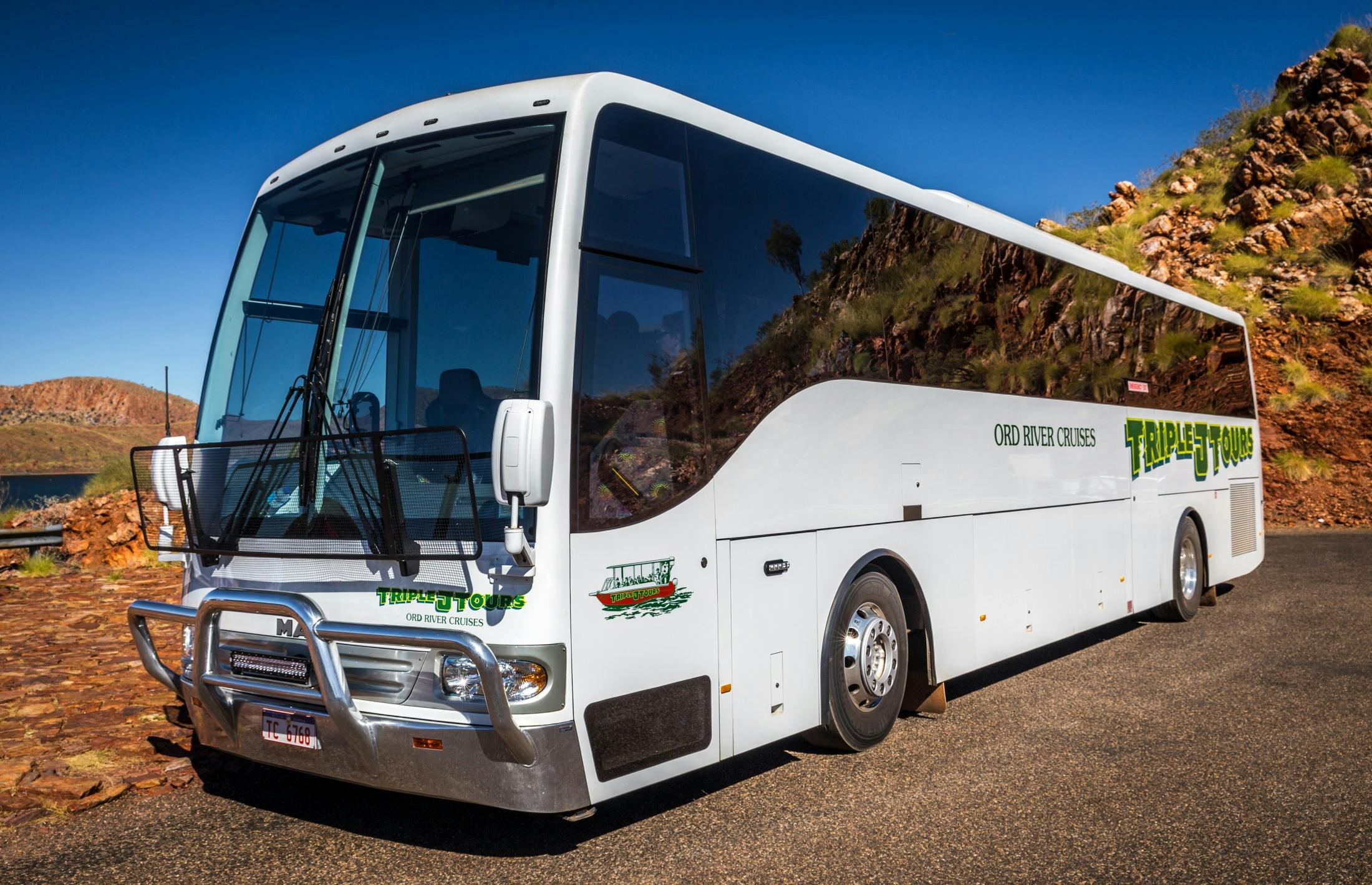 Comfortable touring coach