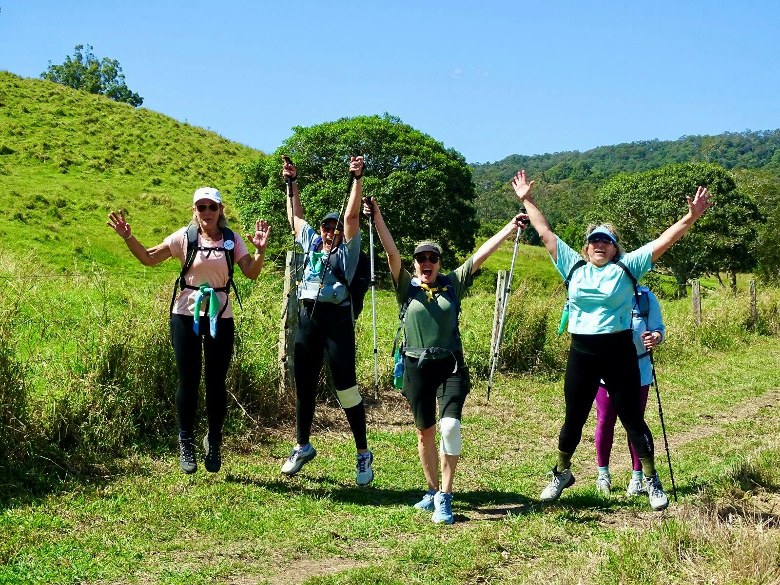 Girls Jumping