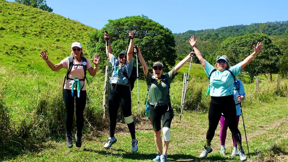 Girls Jumping