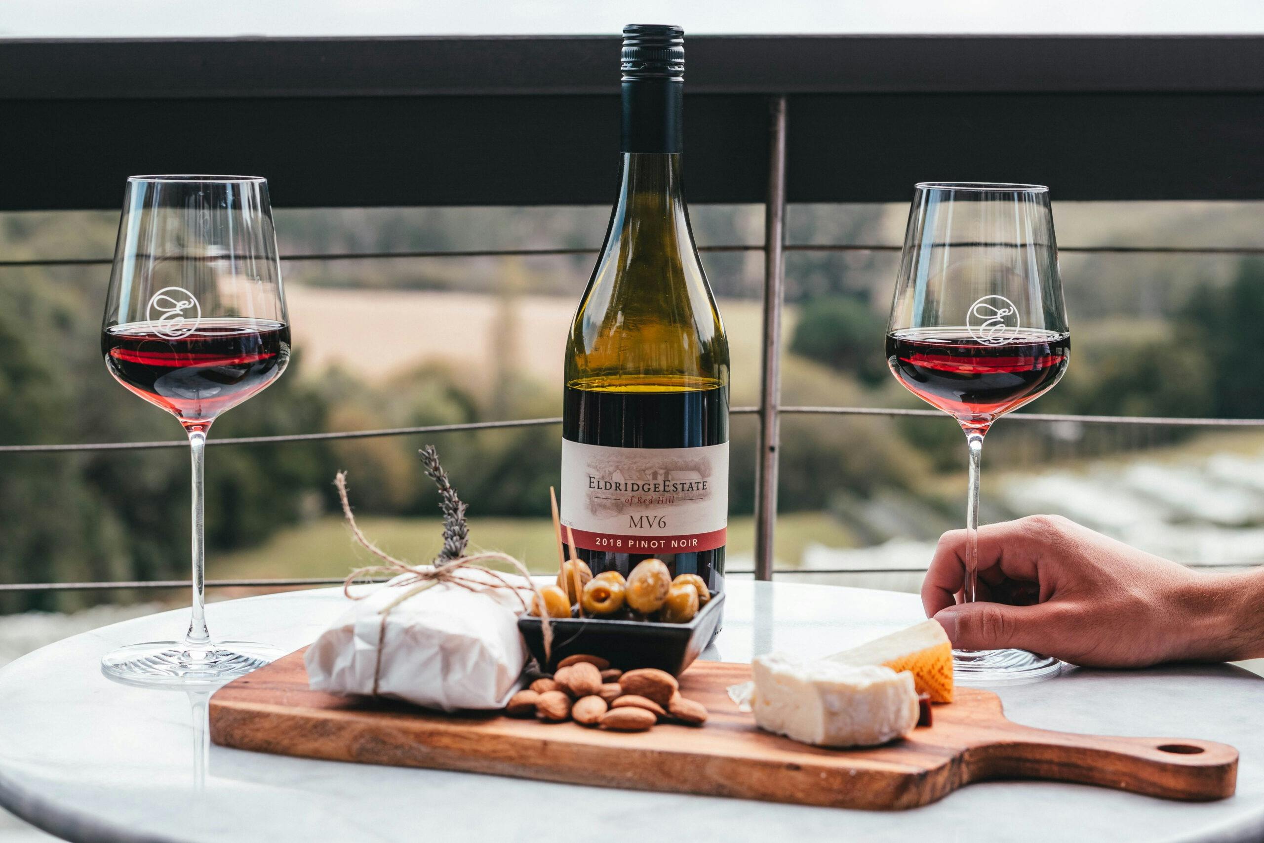 Cheese Platter on the Deck