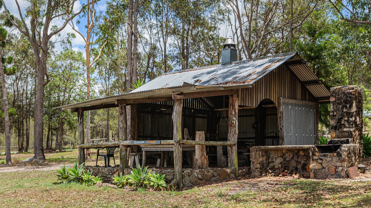 Camp Fire Hut