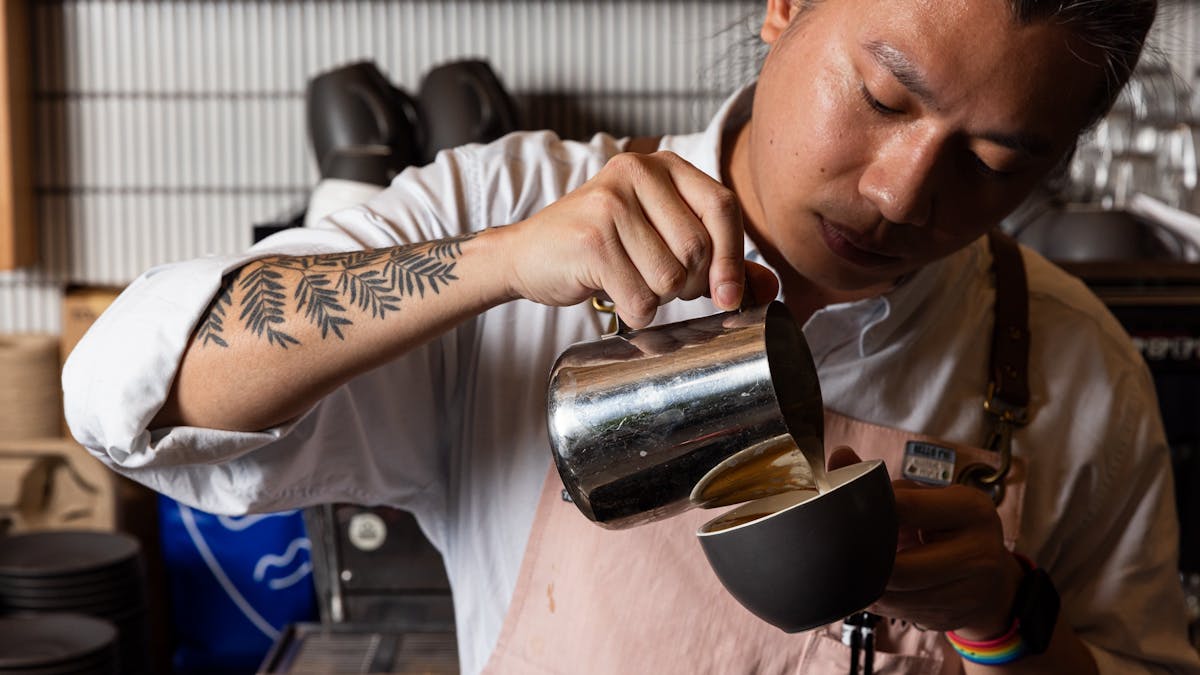 Barista coffee made to order