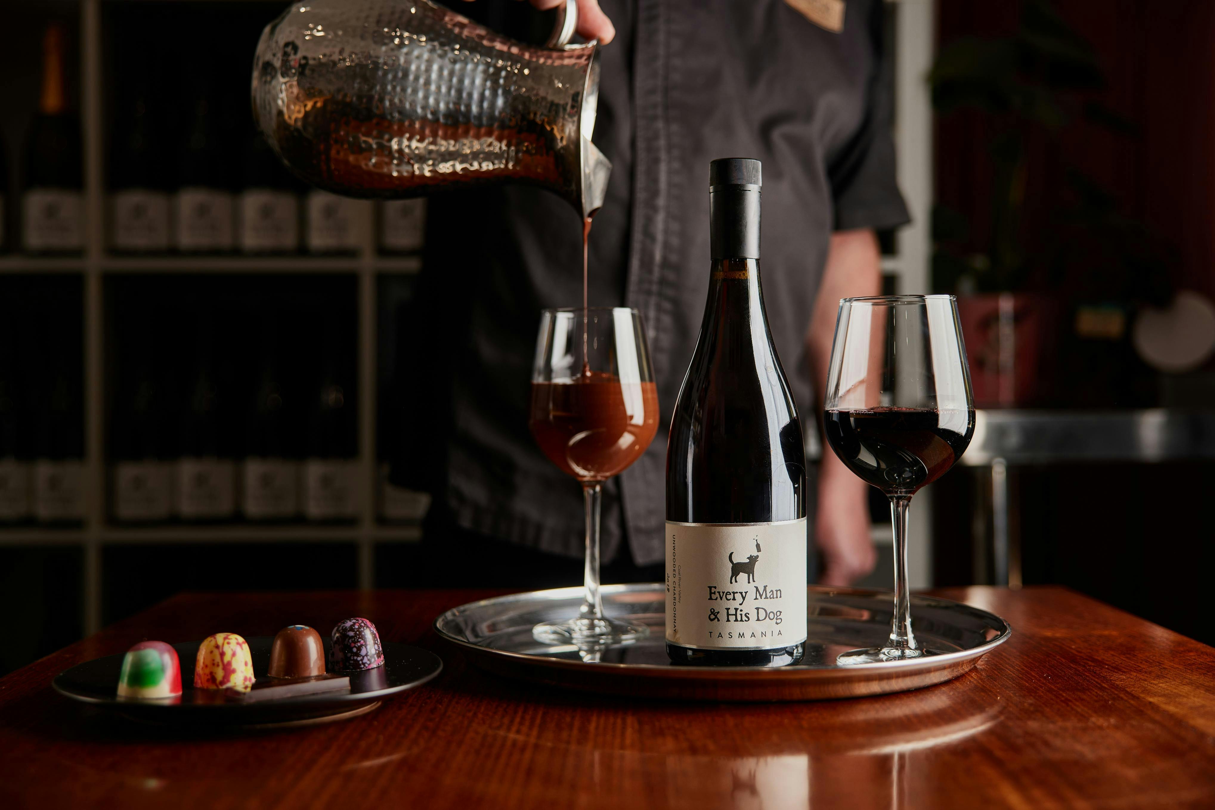 Where Wine and Chocolate come together