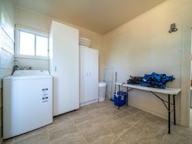 A large laundry is fully equipped