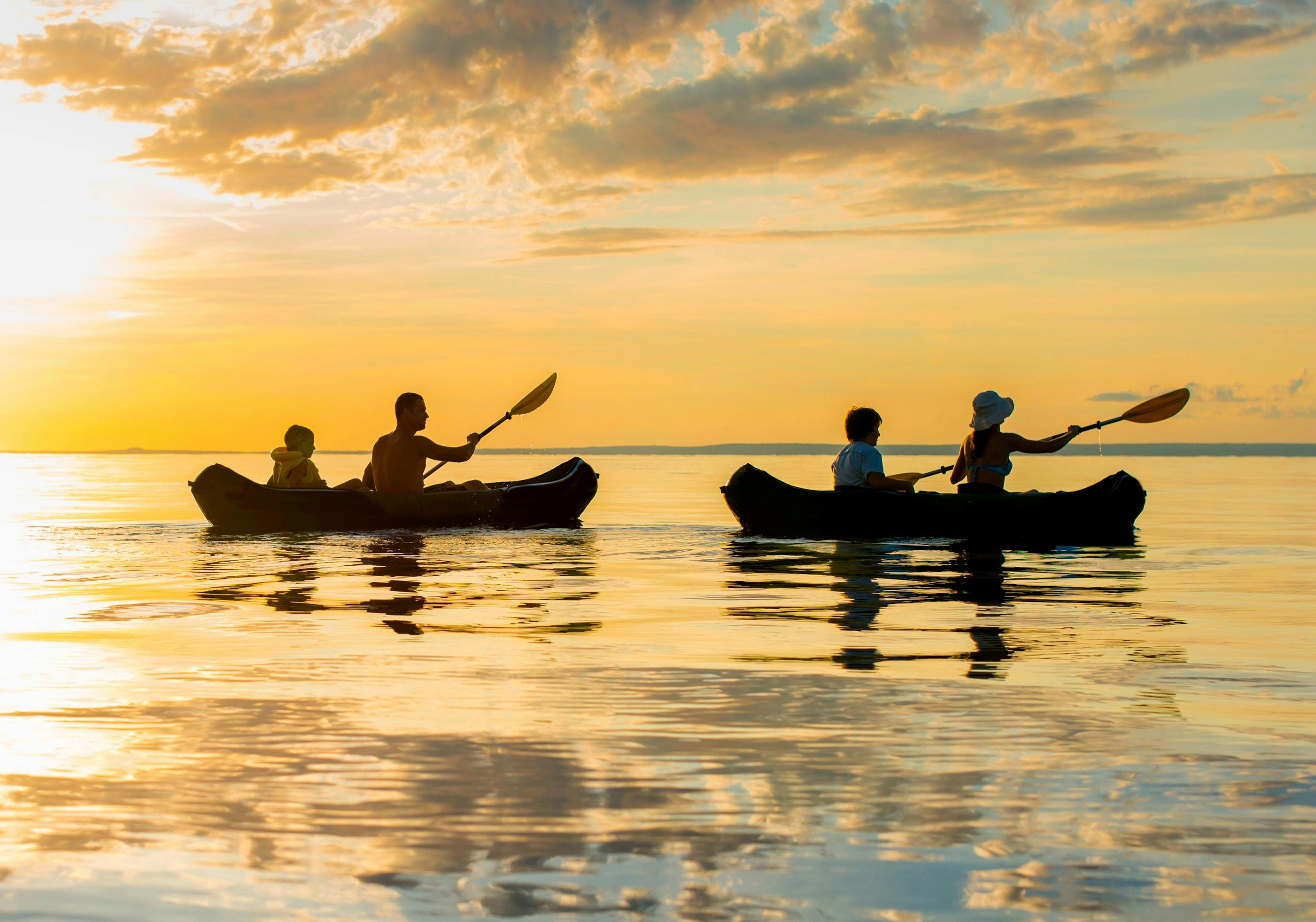 Our tandem kayaks are twice the fun for you and a friend