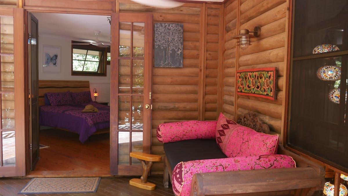 Day bed on deck