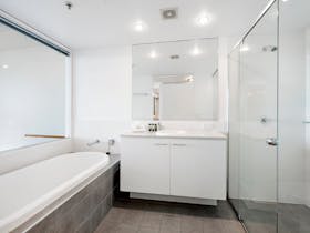Second Bathroom in 3 Bedroom Apartment at ULTIQA Freshwater Point Resort