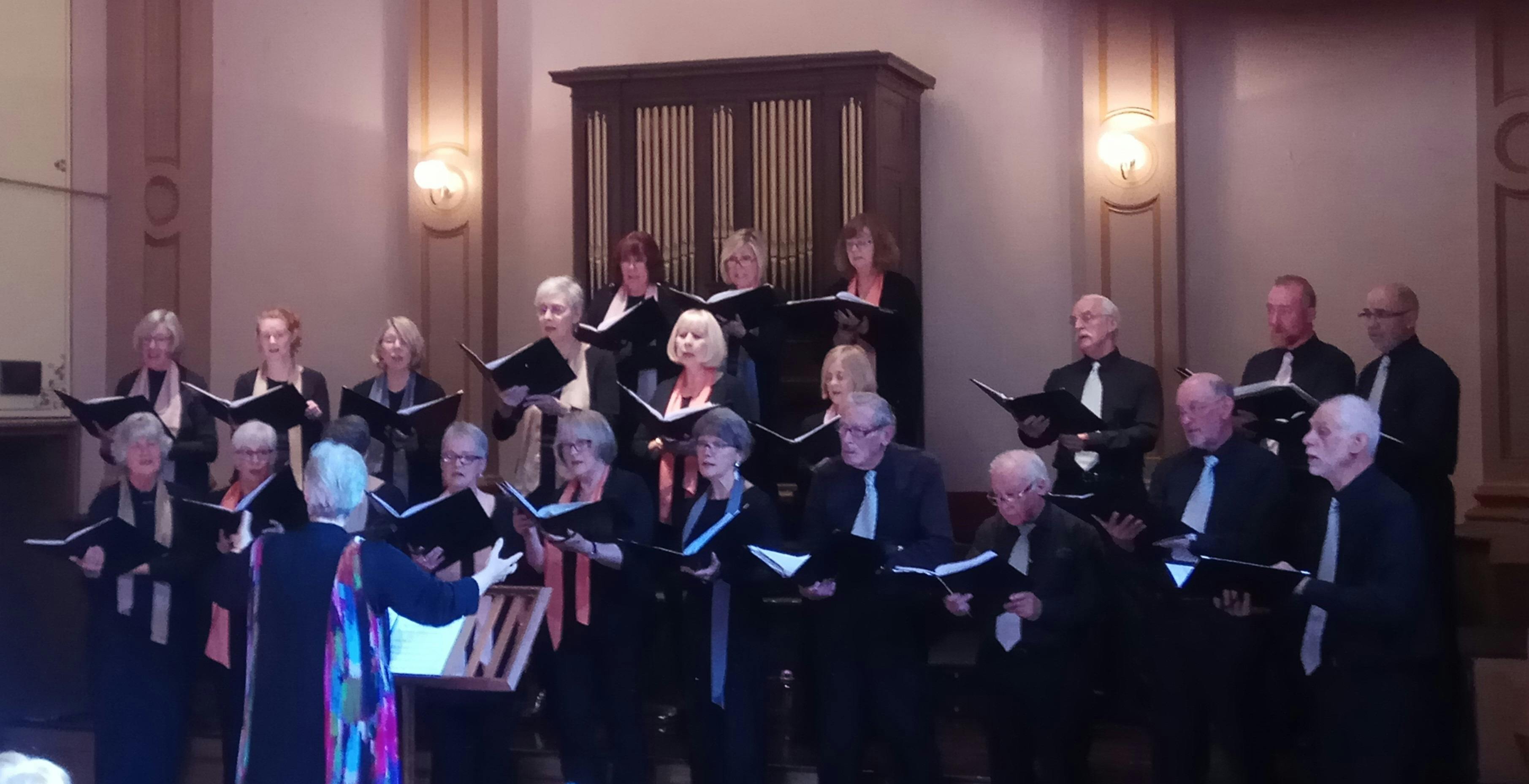 Beechworth Singers at the Town Hall in September 2018