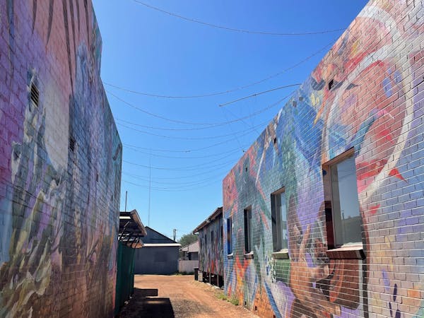 Don't miss a photo opportunity on stockyard street Cunnamulla Don't miss a photo opportunity on stockyard street Cunnamulla