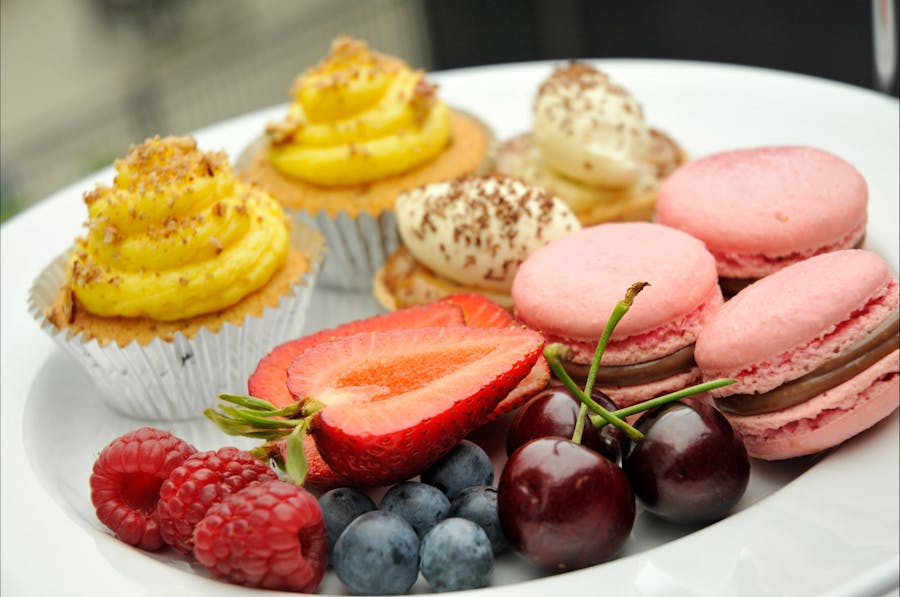Sample selection of mouth watering menu items