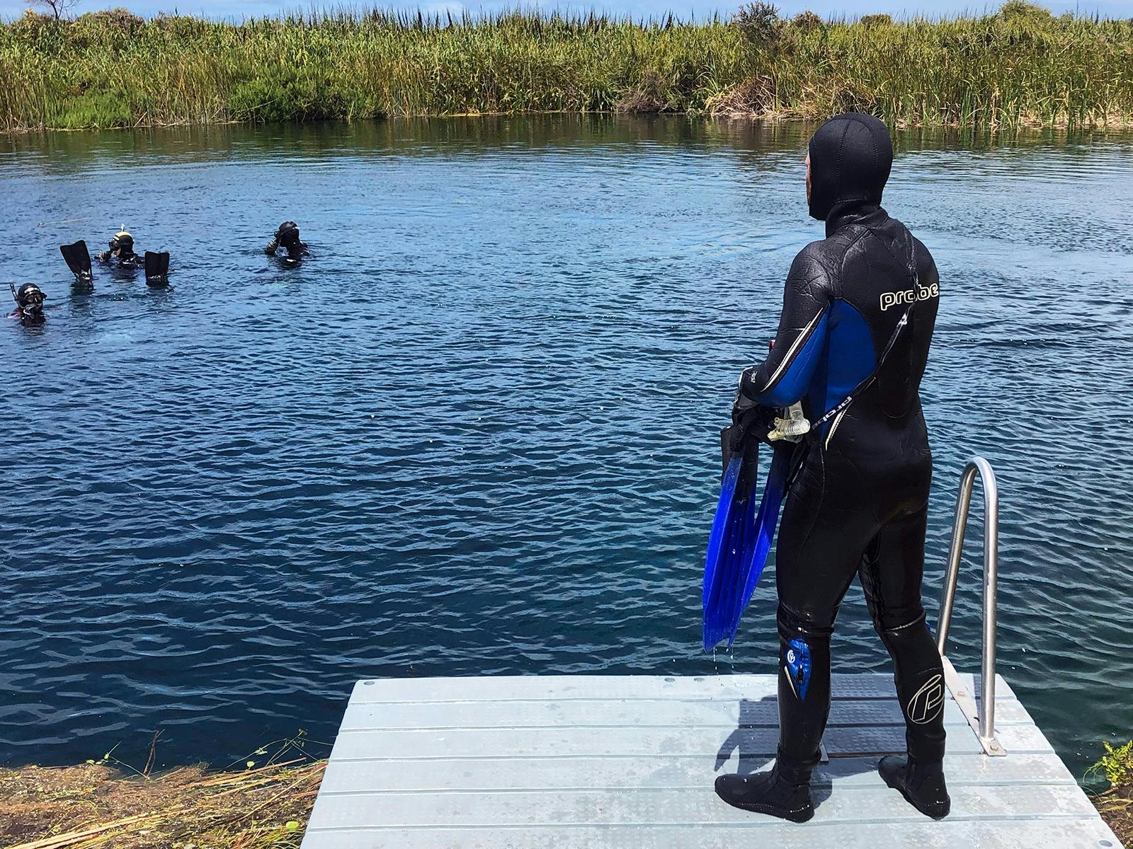 Ewen Ponds snorkel