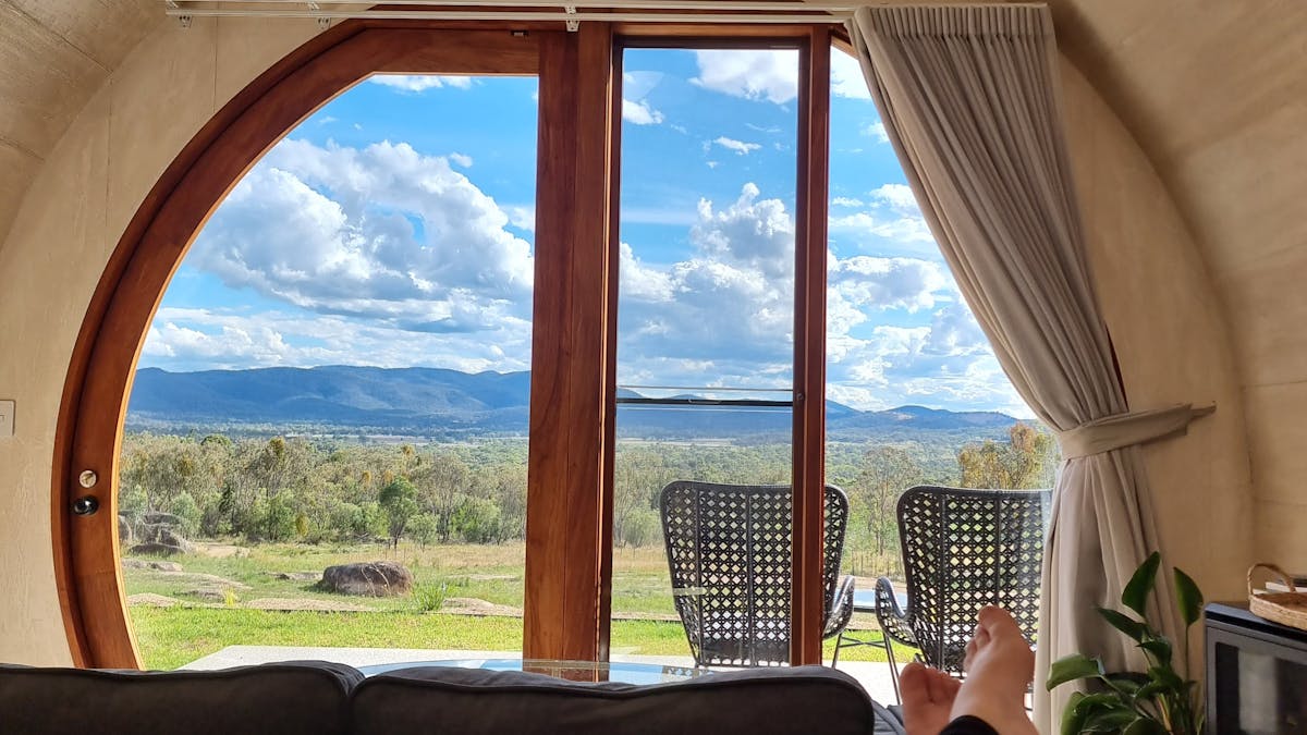 Room with a view at Barrel View